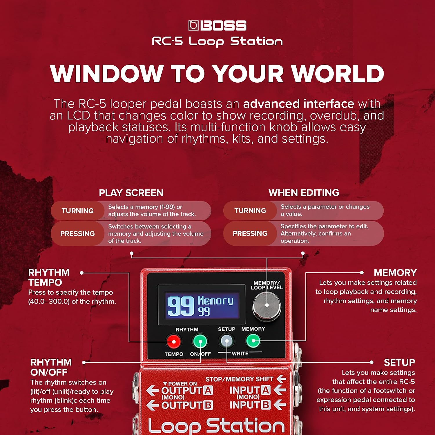 BOSS RC-5 Loop Station