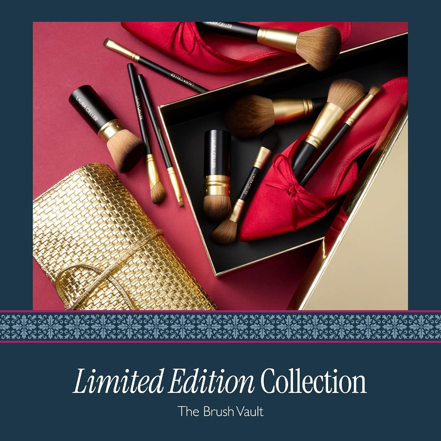 LAURA GELLER NEW YORK Makeup Brushes - Retractable Angled Kabuki Brush