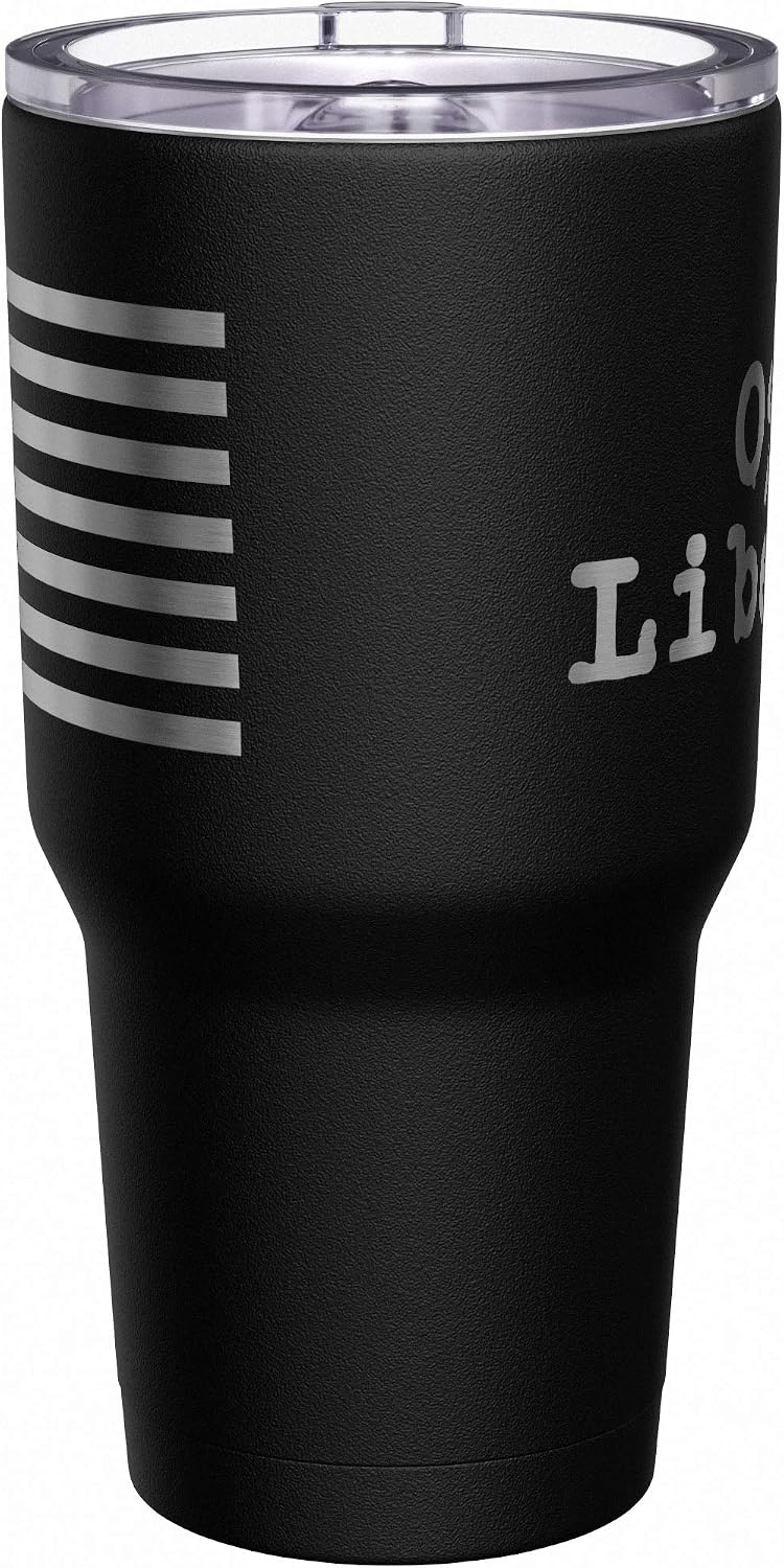 We The People Holsters - 1776 Betsy Ross Flag - Betsy Ross Mug - American Flag Coffee Travel Mug - American Flag Tumbler - Double Insulated Tumbler - 30 oz