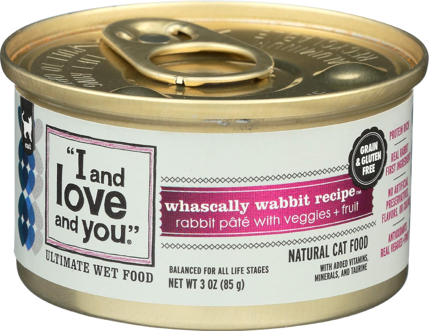 I AND LOVE AND YOU, Cat Food Variety, 3 Ounce, 12 Pack