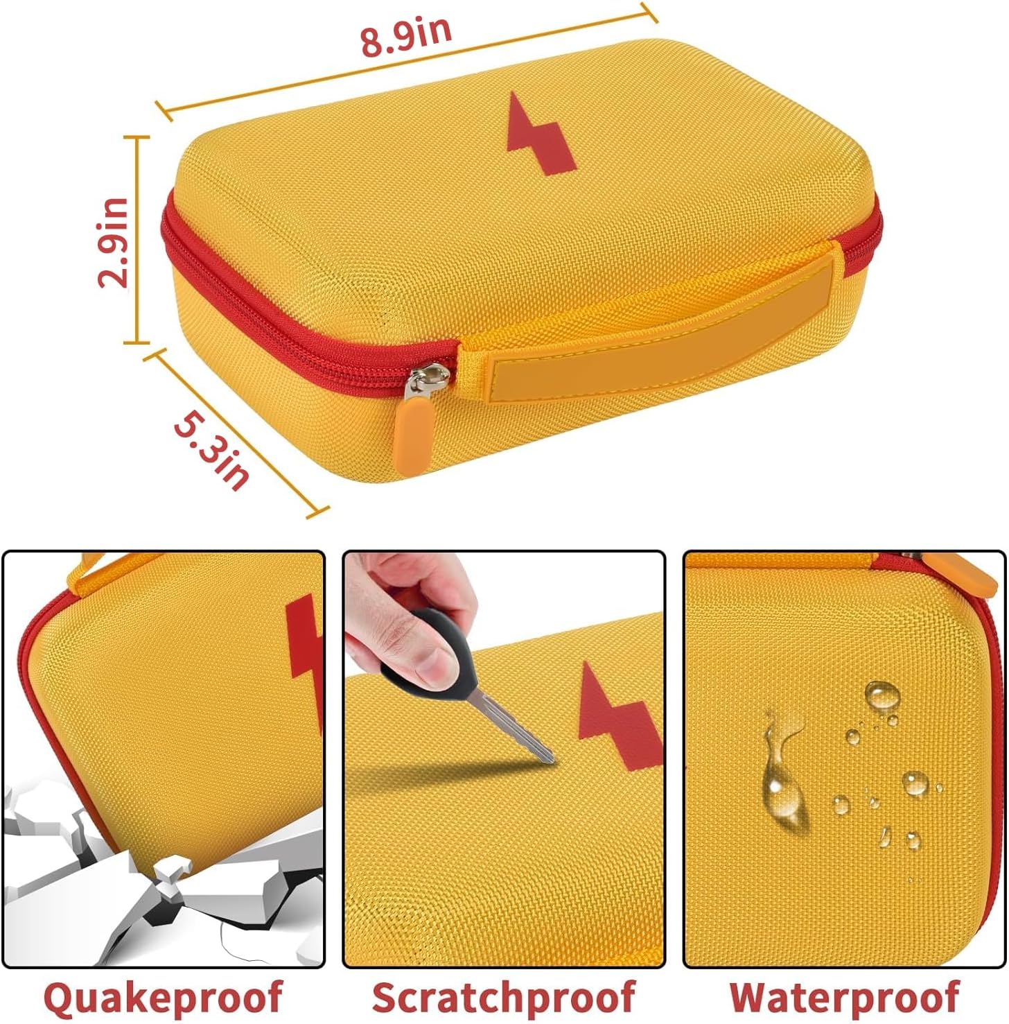 Comecase Hard Case for Fluke 87V/88V/15B+/17B+ and More Digital Multimeter