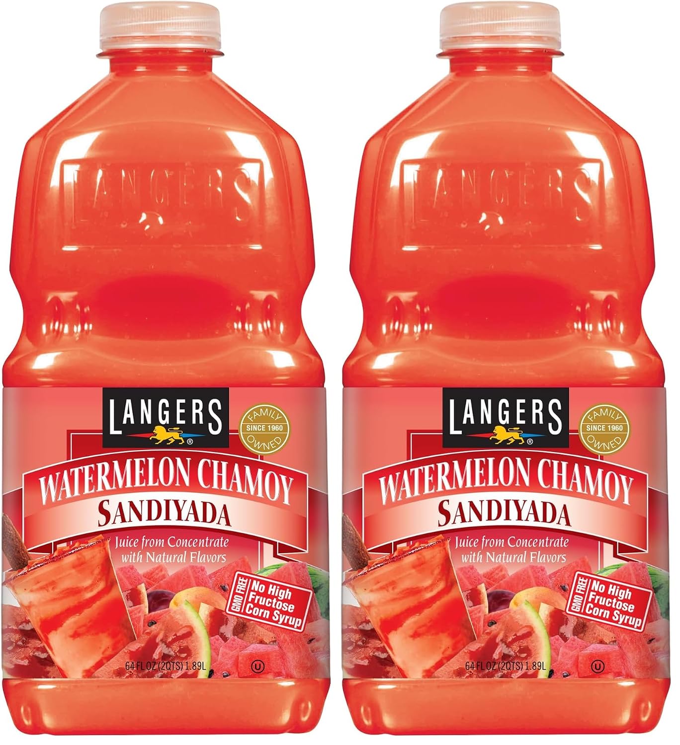 Langers Juice Cocktail, Pineapple Orange Guava, 15.2 Fl Oz (Pack of 12)
