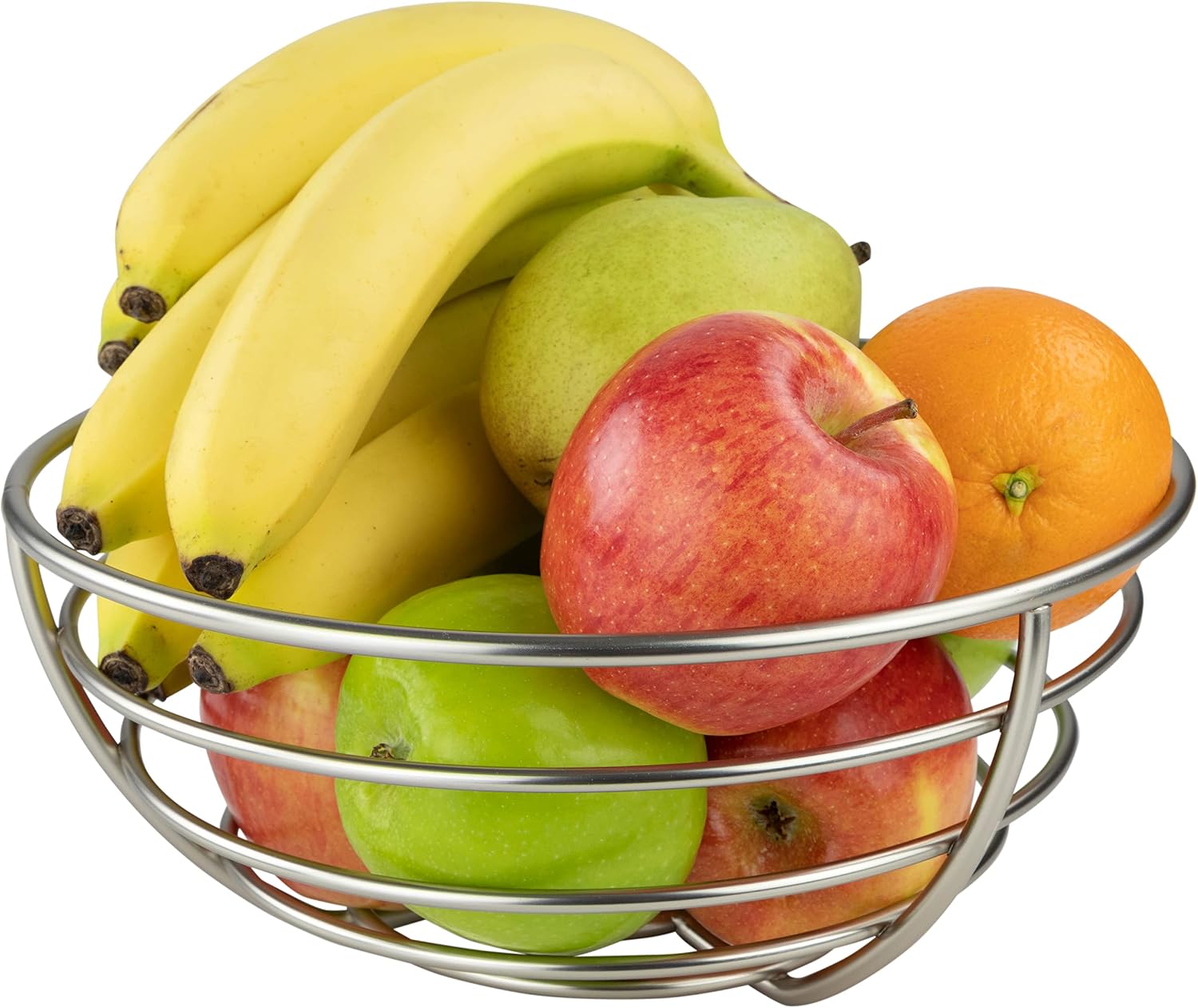 Spectrum Euro Wire Fruit Basket for Kitchen Countertop Storage