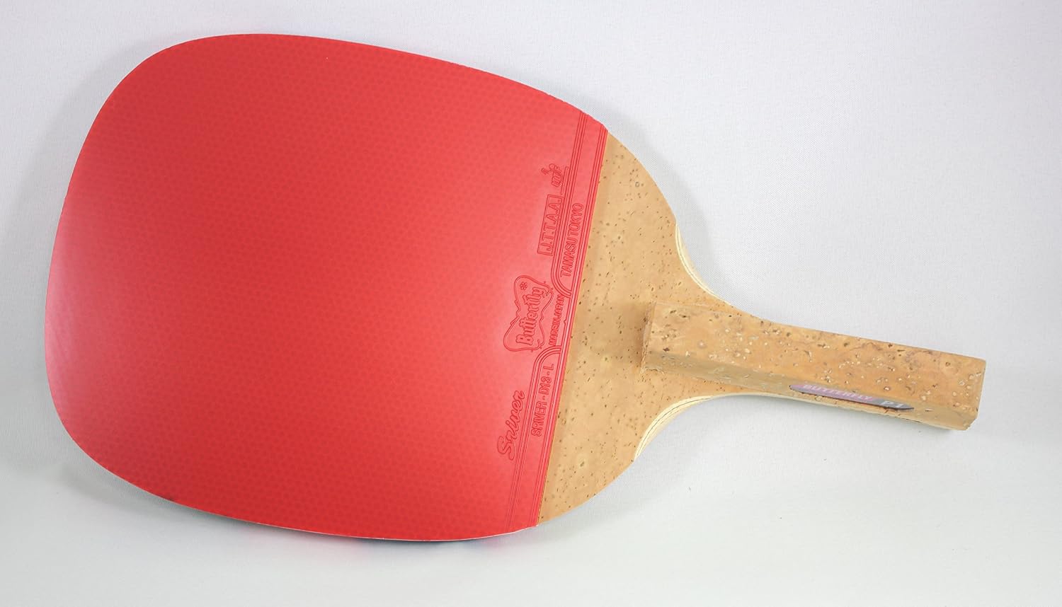 Butterfly Nakama P1 Japanese Penhold Table Tennis Racket - Nakama Series - Our Most Popular Rubber of All Time and Carbon Fiber Power - Recommended