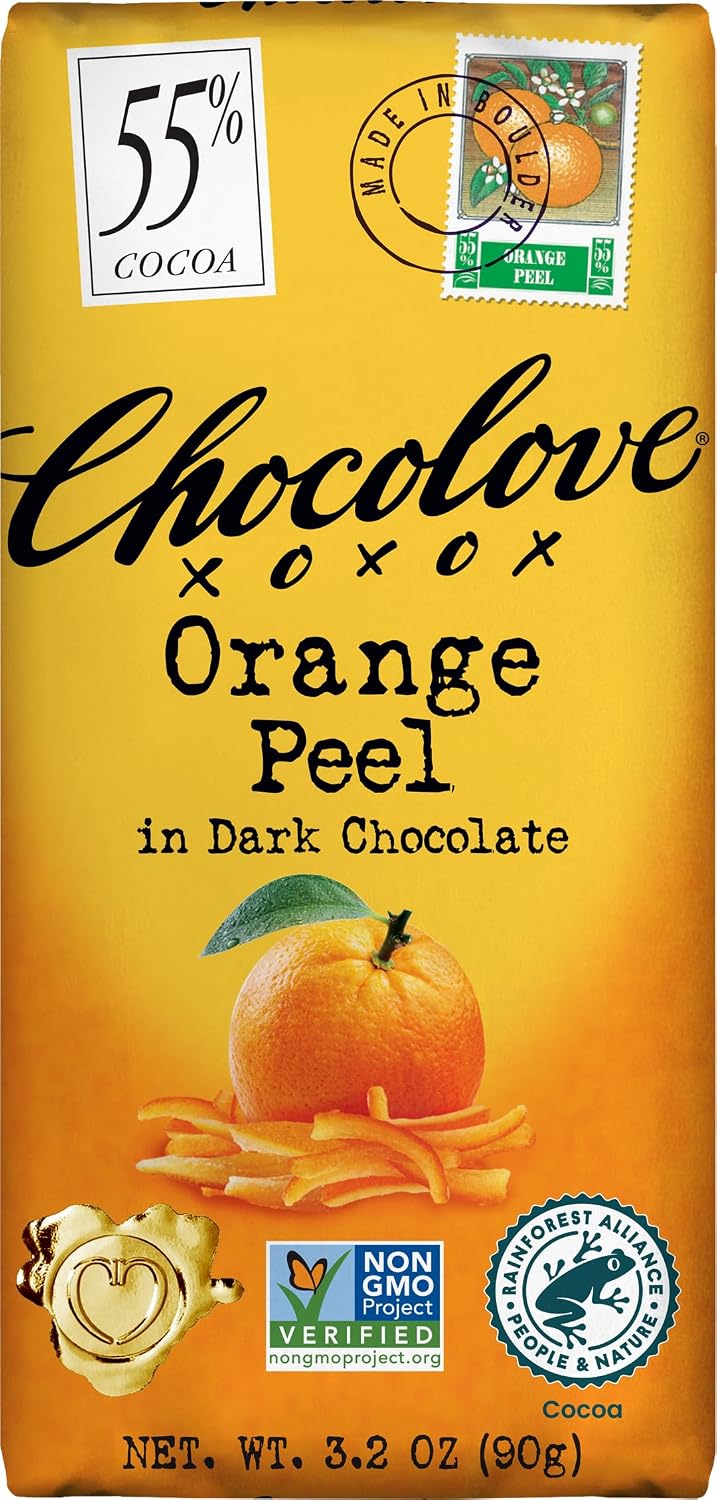 Chocolove Almonds and Sea Salt in Dark Chocolate, 3.2 oz