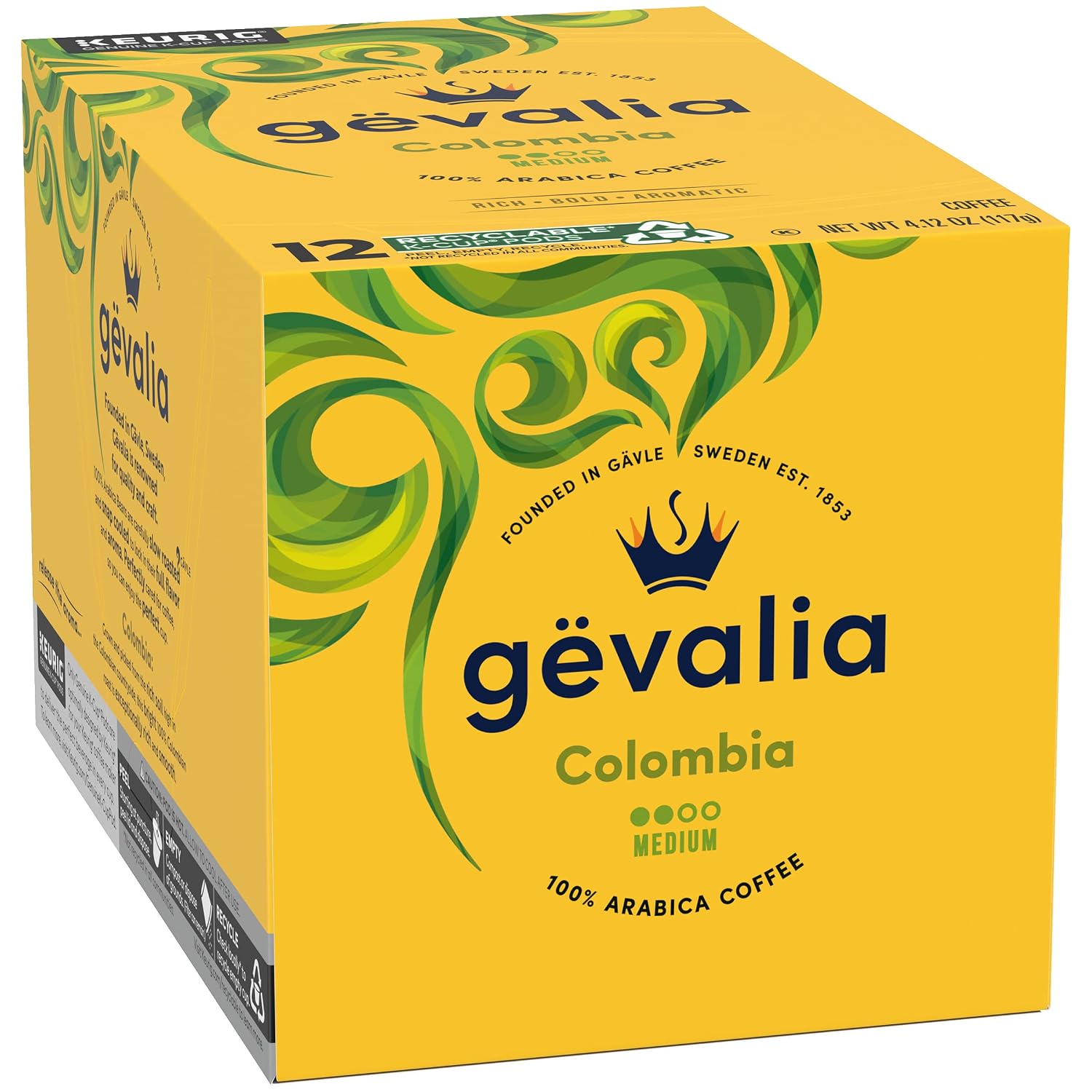 Gevalia K-Cup® Coffee Pods, 84 ct Box, Colombia, 84 ct Box
