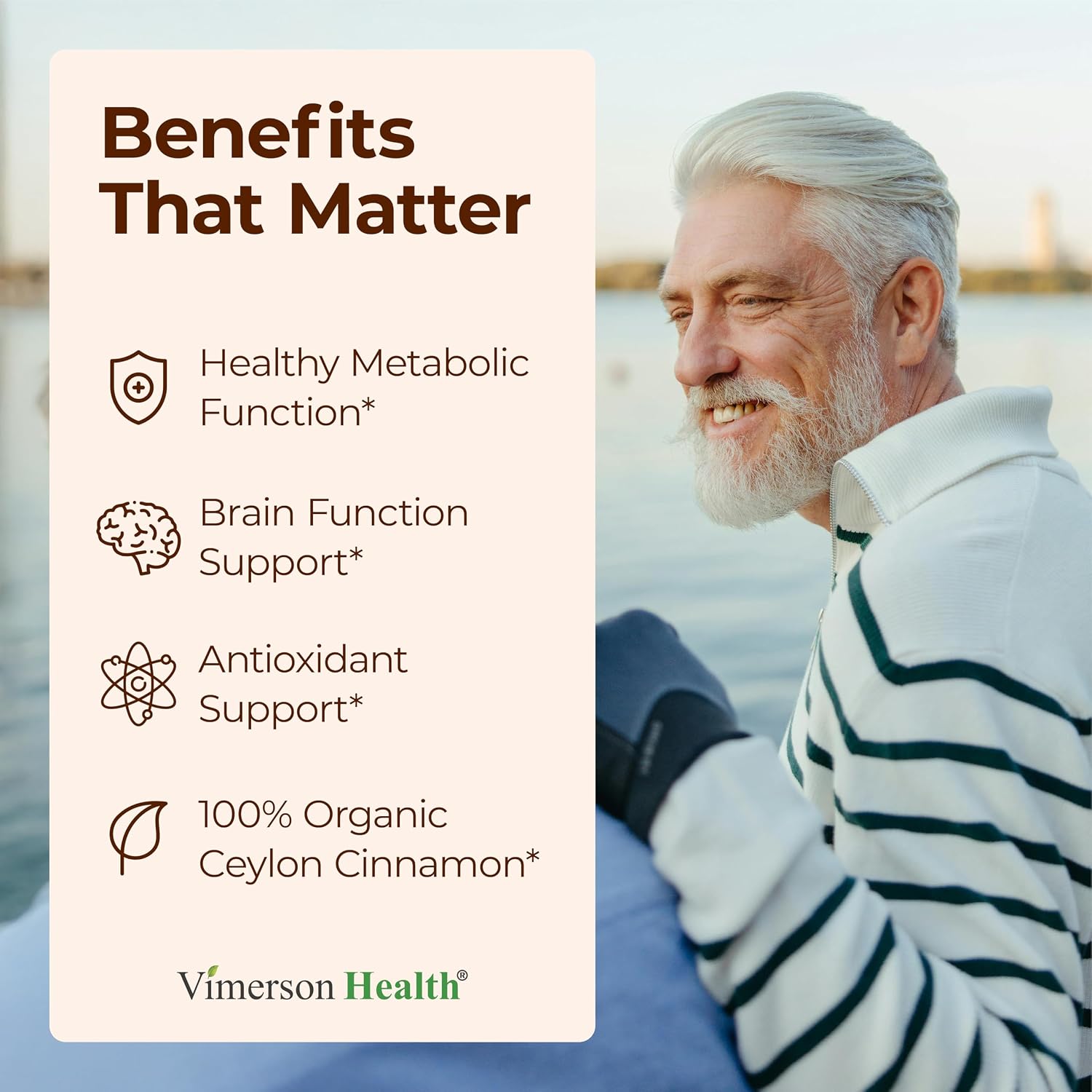 Organic Ceylon Cinnamon Capsules - Ceylon True Cinnamon Supplements (Canela de Ceylan) for Inflammation Balance, Cognitive Function, Metabolic