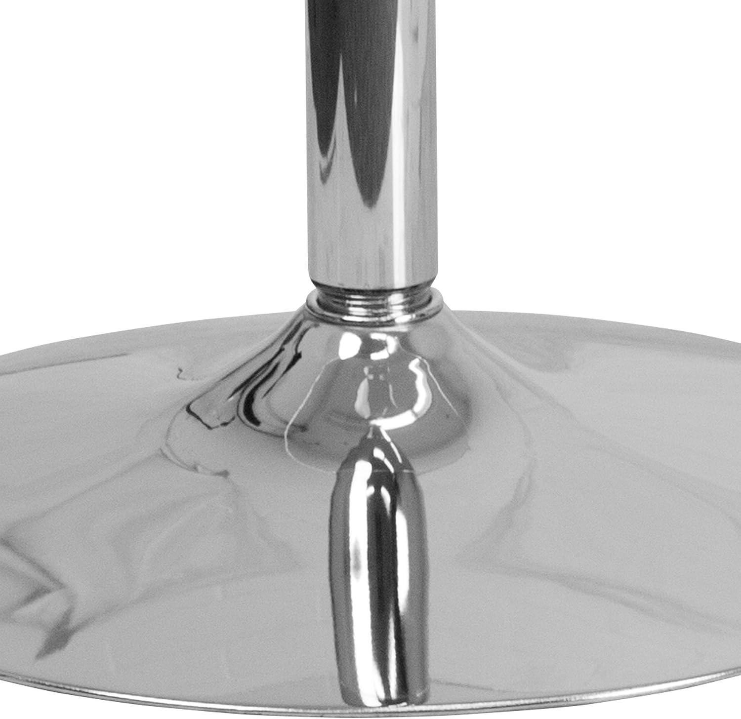 Flash Furniture 23.5 in Glass Round Table | Chrome Base