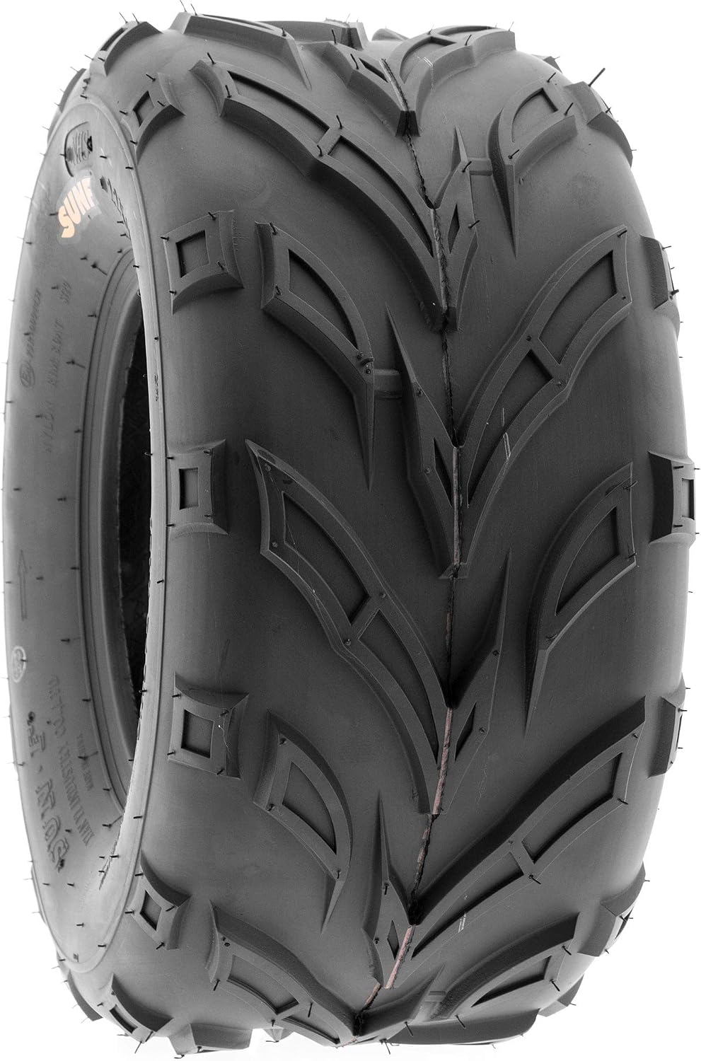 SunF A004 ATV UTV Off-Road Tire 22x10-10, 6 PR, Track & Trail, Tubeless