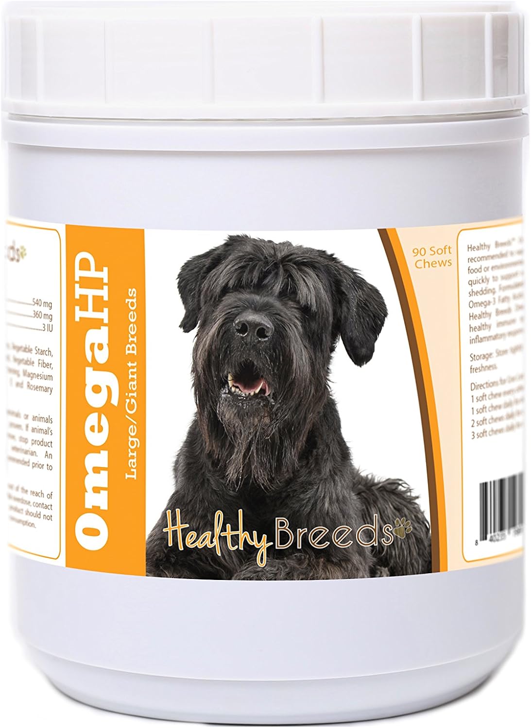 Healthy Breeds Siberian Husky Omega HP Fatty Acid Skin and Coat Support Soft Chews 60 Count