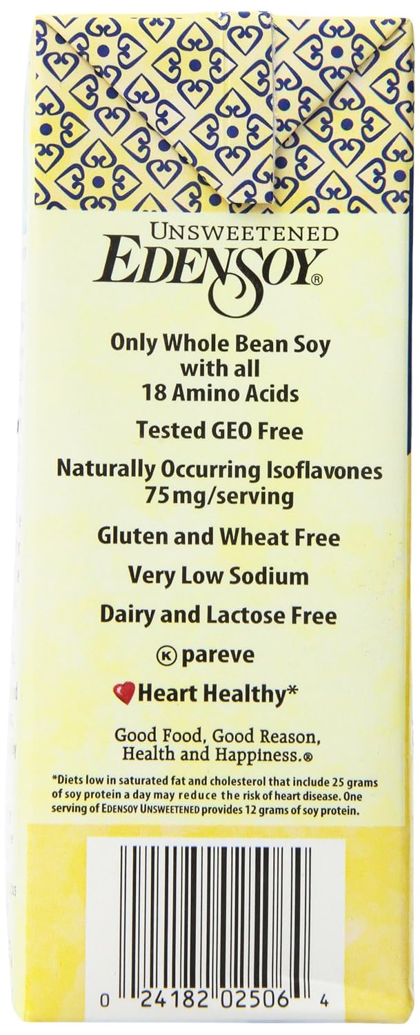 Eden Organic Soymilk, Unsweetened, 32 Ounce