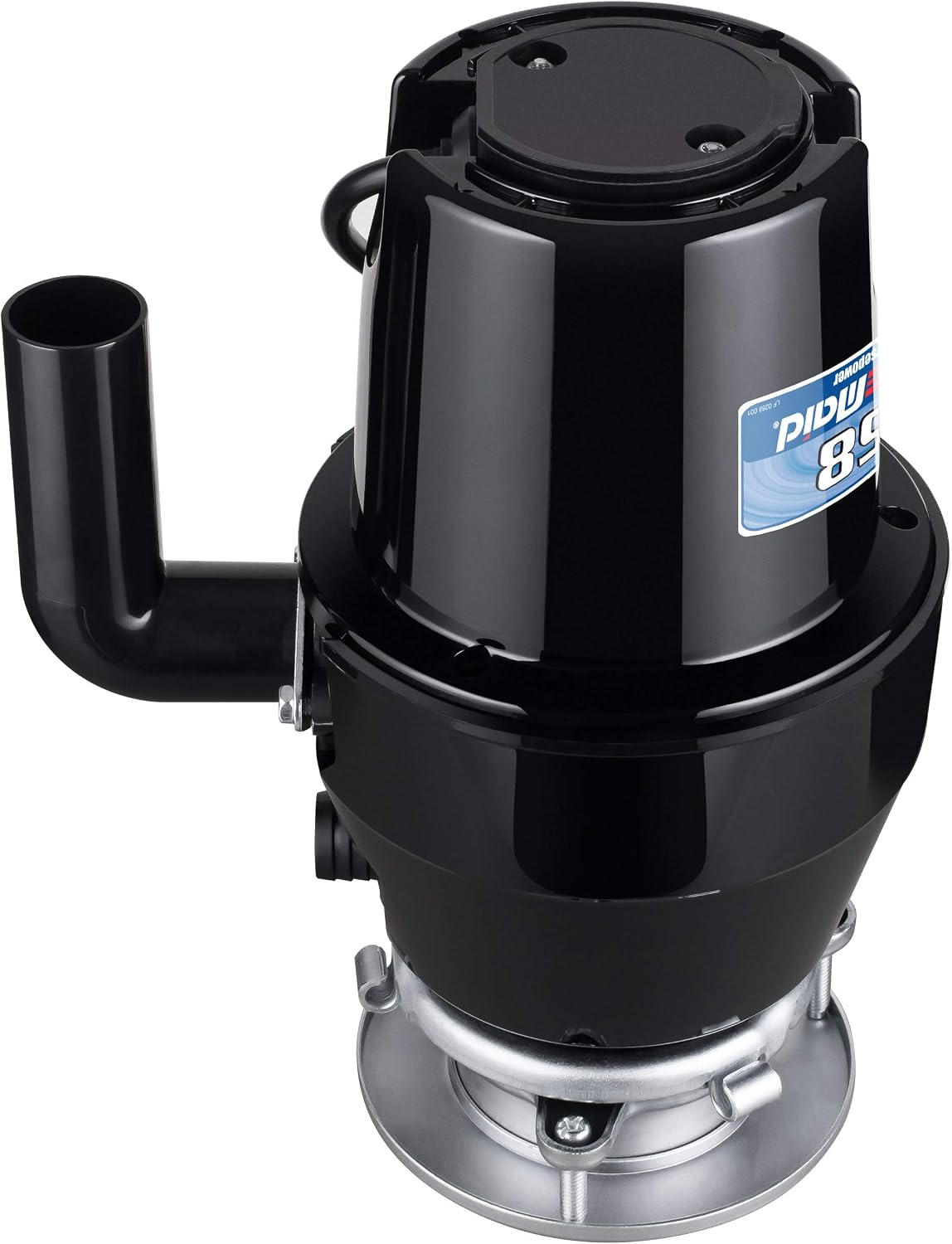 Waste Maid Garbage Disposal, Anti-Jam, Continuous Feed, 1/2 HP Standard | Anti-Jam Stainless Steel Food Waste Grinding System, Quiet Continuous Feed, Easy 3-Bolt Mount, 8-Yr Warranty 10-US-WM-158-3B