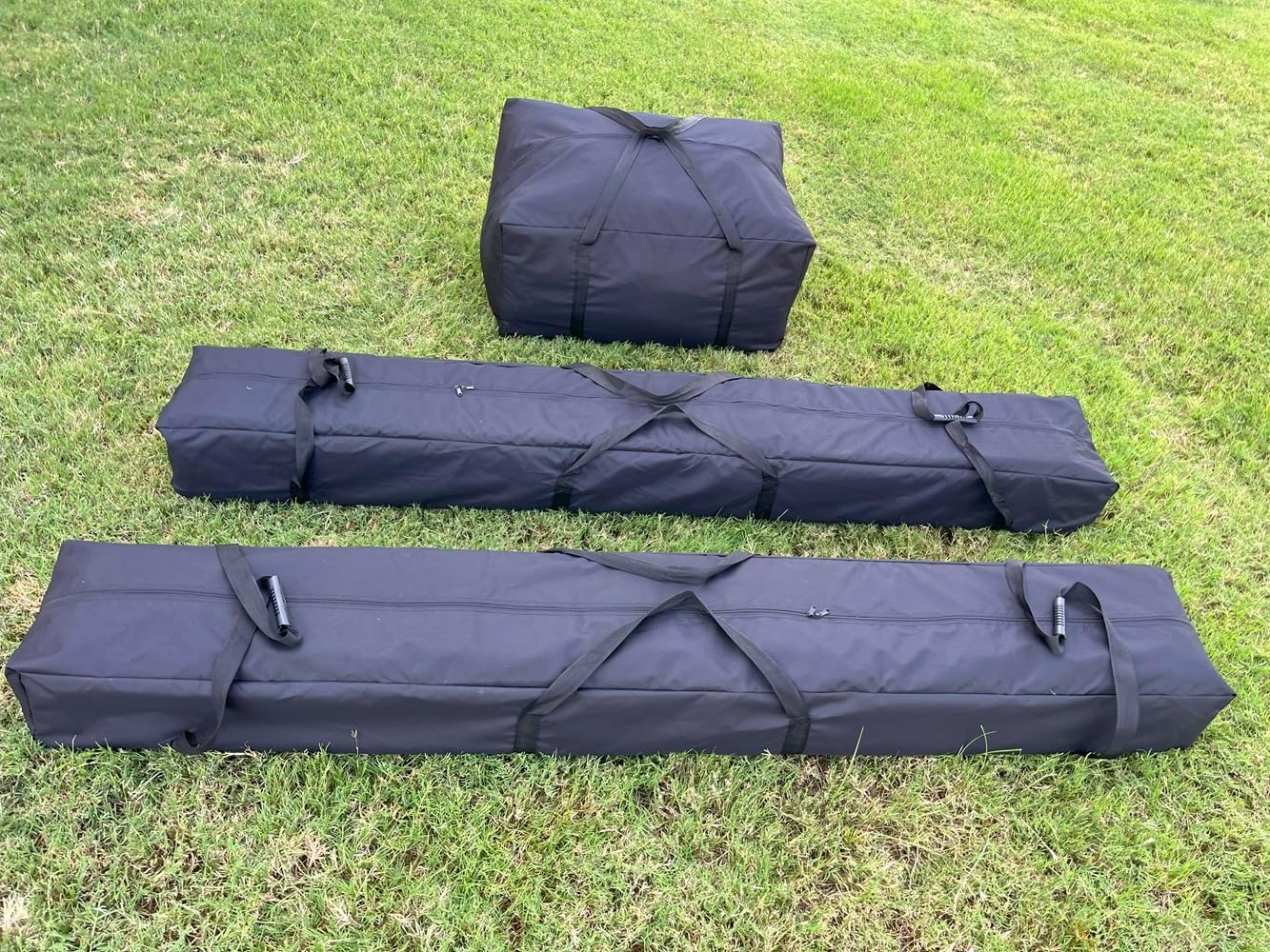 DELTA 26'x16' Budget PE Party Tent + (2) Long Bags + (1) Short Bag, Tents for Parties, Canopy Carpas para Fiestas,Wedding Event Tents for Outdoor Events (B Model)