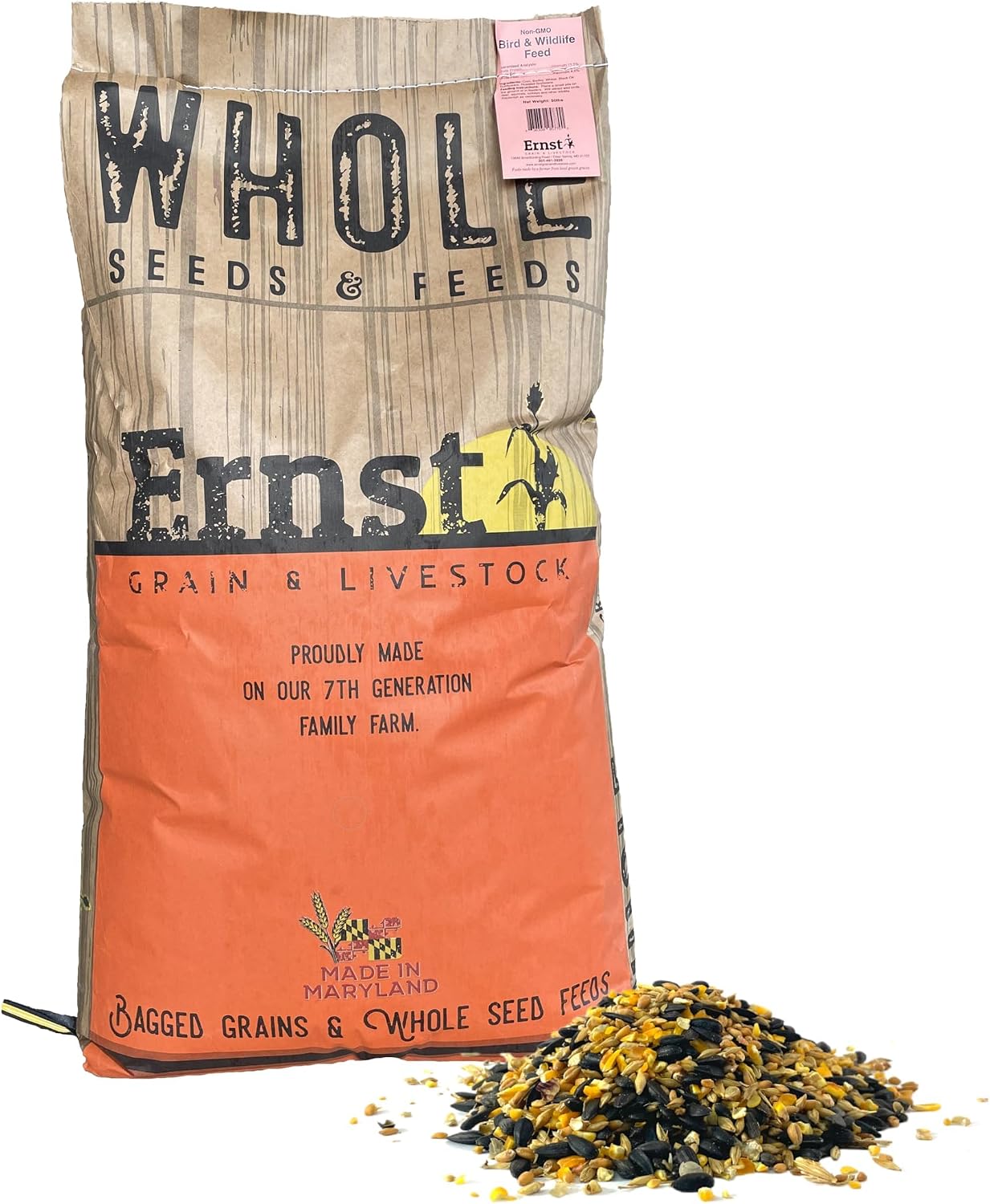 Ernst Grain & Livestock's Bird and Wildlife Feed – Perfect for Birds, Ducks, Squirrels, Turkeys, Rabbits, Geese