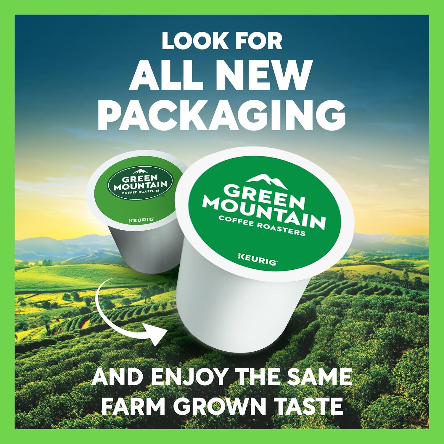 Green Mountain Coffee Roasters Breakfast Blend Single-Serve Keurig K-Cup Pods, Light Roast Coffee, 96 Count