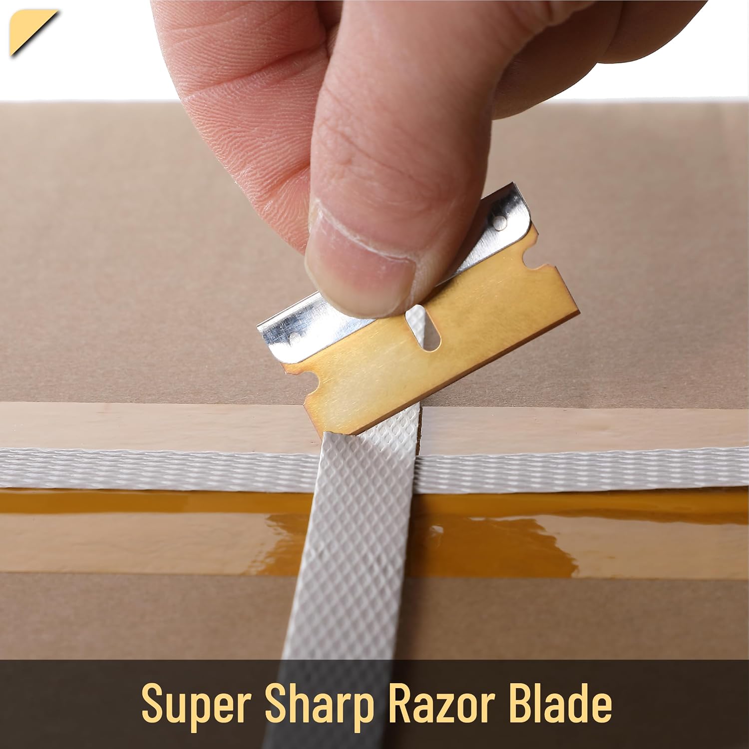 Bates- Razor Blades, 50 pcs, Carbon Steel Flat Scraper Blades