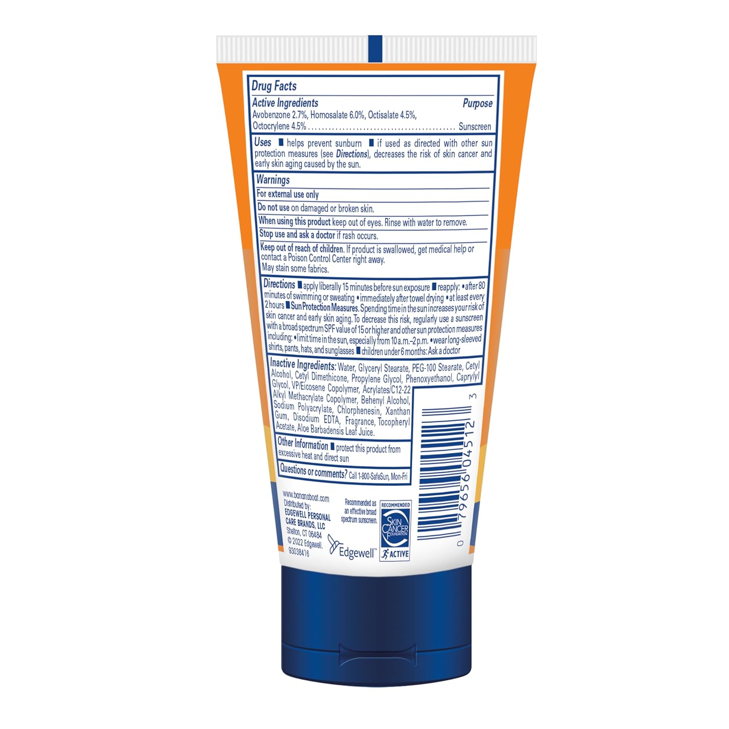 Banana Boat Sport SPF 50 Sunscreen Lotion, 8 Fl Oz