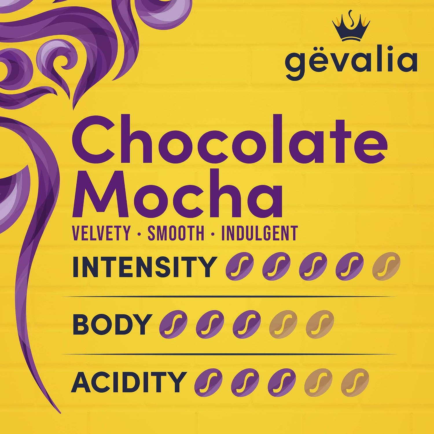 Gevalia Ground Coffee, French Roast Dark Roast, 12 oz Bag