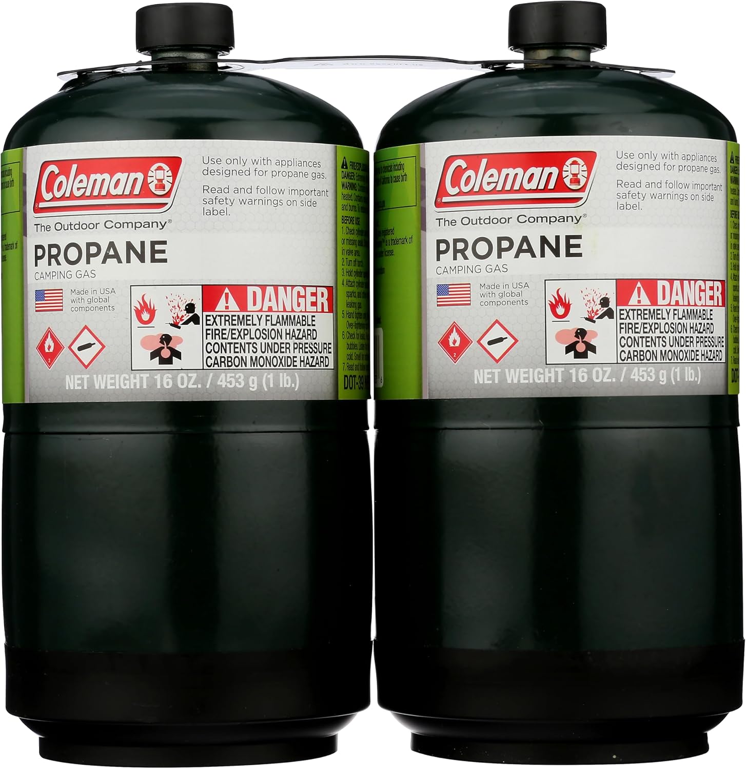 Worthington 310805 16.4 Oz. Propane Cylinder, Disposable