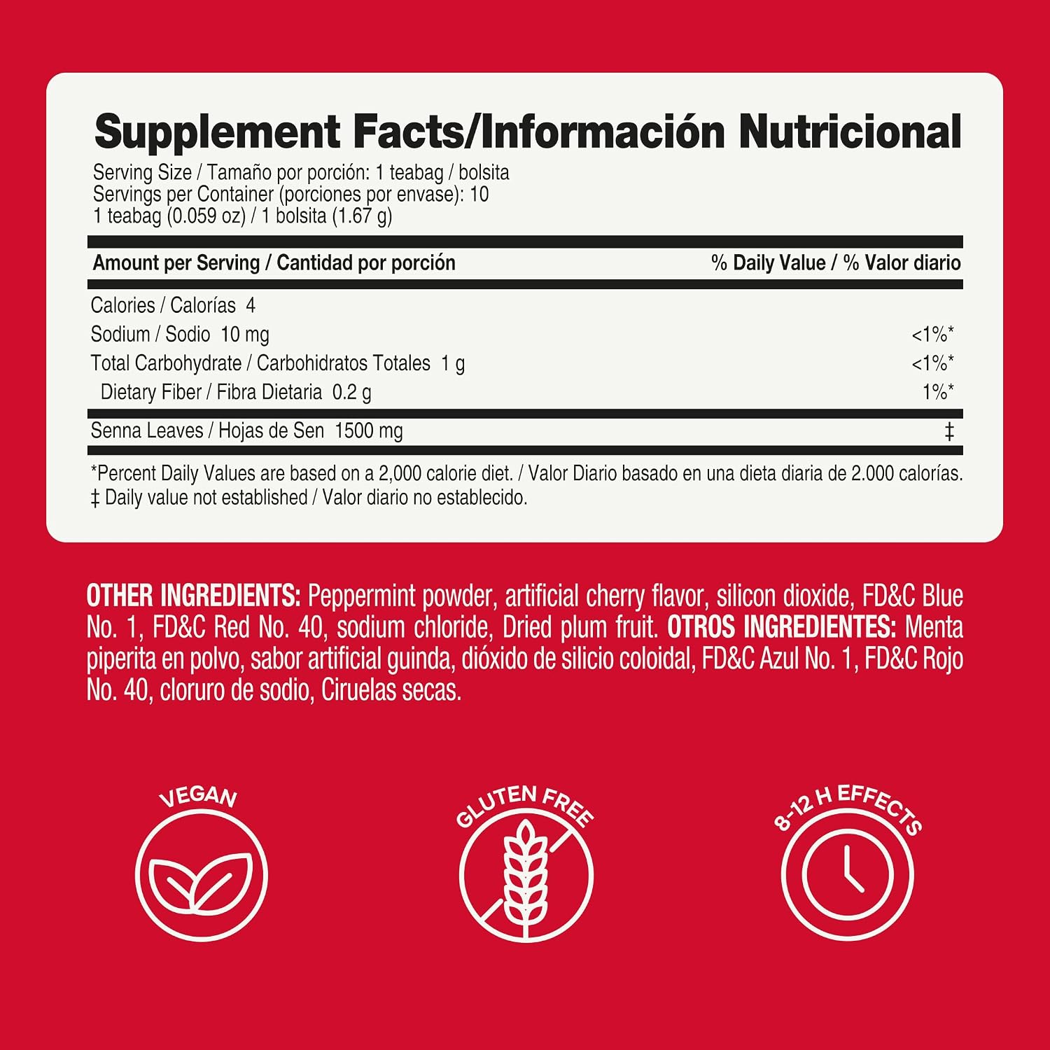 Prunelax Ciruelax Regular Strength Laxative Mini Tablets - Overnight Relief for Occasional Constipation, Senna Extract, Vegan & Gluten-Free