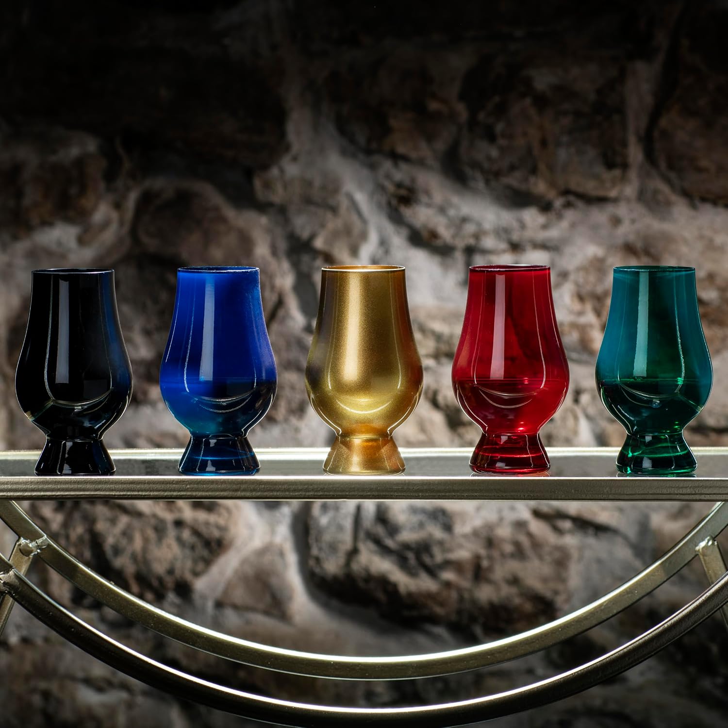 GLENCAIRN BLACK WHISKY GLASS IN GIFT CARTON