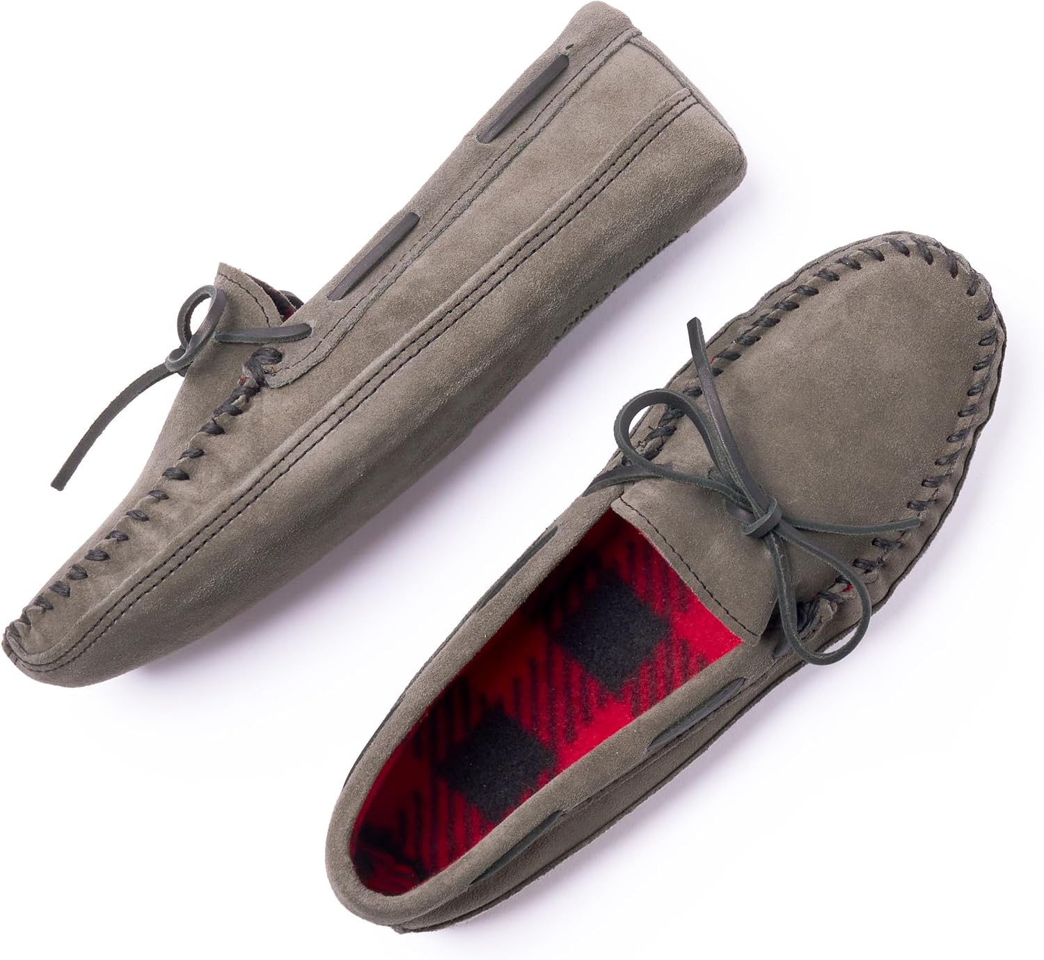 Minnetonka Men's Double Bottom Fleece Slipper