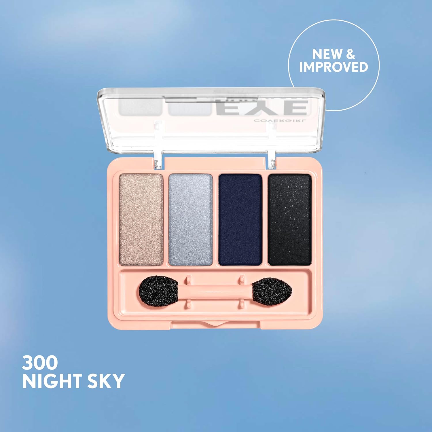 COVERGIRL - Eye Enhancers 1-Kit Eyeshadow, silky, sheer formula, double ended applicator, 100% Cruelty-free