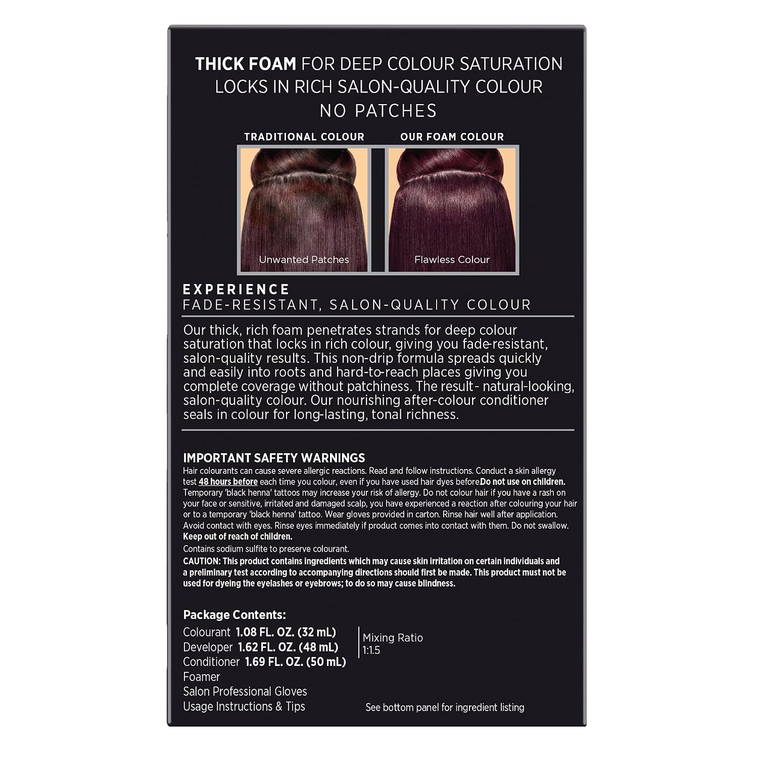 John Frieda Precision Foam Colour Light Natural Blonde 9N, 1 Application | Full Gray Coverage, Anti-Fade Color, Light Blonde Tone, Deep Saturation, Easy Foam Application