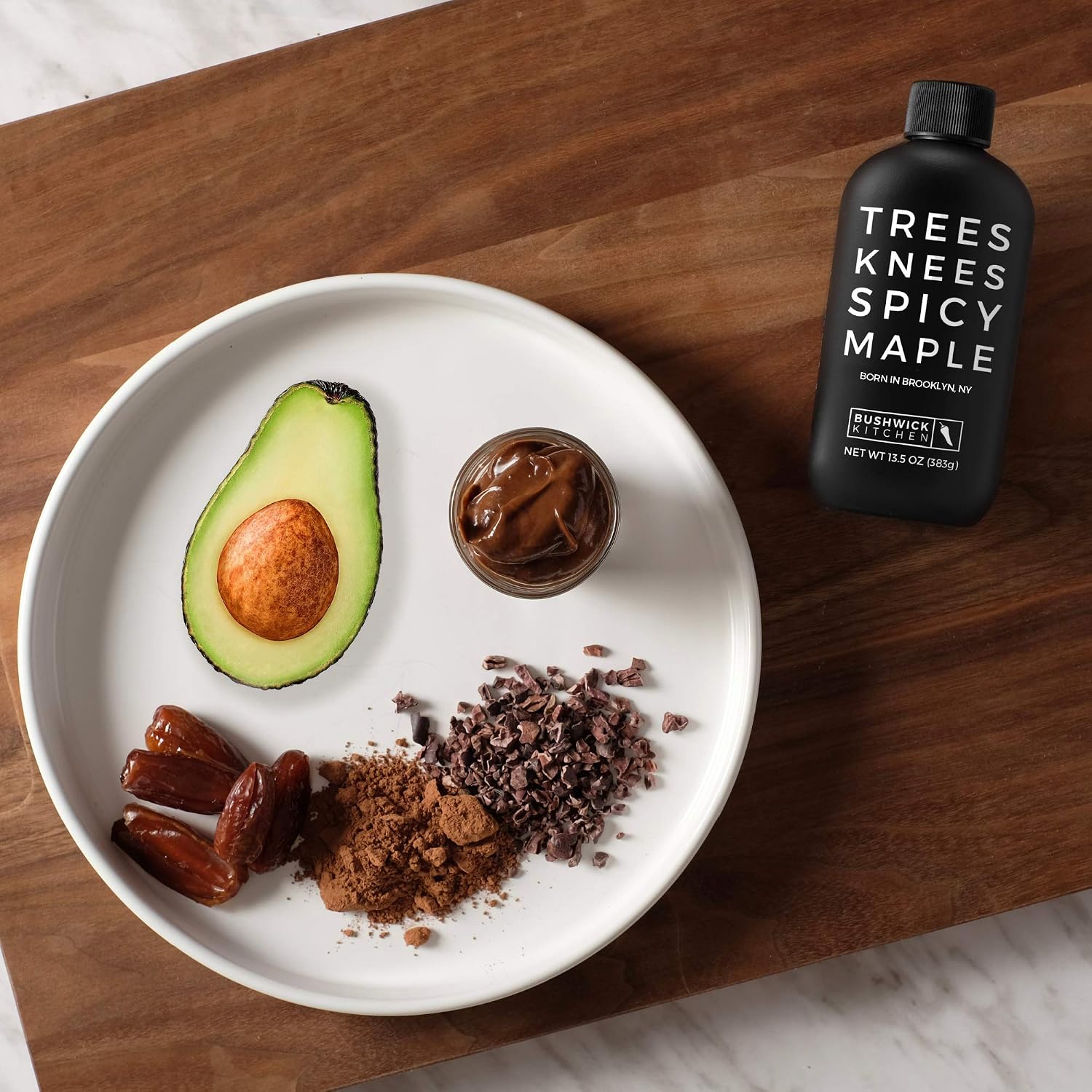 Trees Knees Spicy Maple Syrup, 11.5oz Grade A Organic Maple Syrup | Grade A Organic Maple Syrup - Habanero Infused - Made in the USA - Chicken, Bacon, Waffles & Breakfast Sandwiches