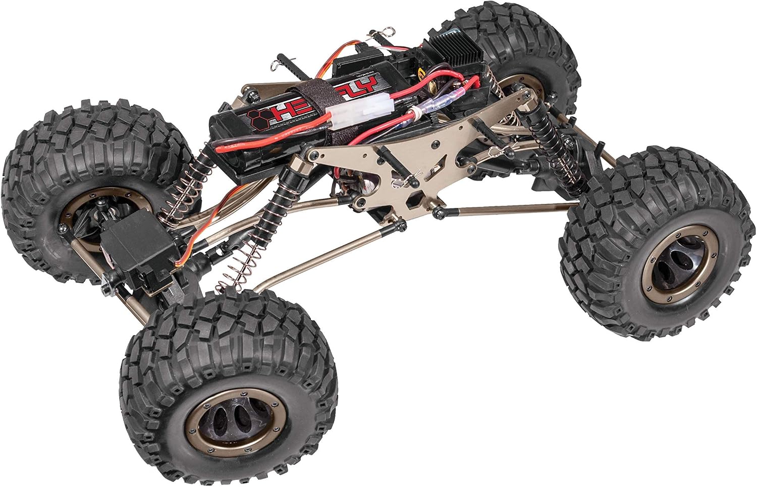 Redcat Racing Everest 10 1/10 Scale Electric RC Rock Crawler, 4WD Shaft Driven RC Truck with Waterproof Electronics, Aluminum Chassis, Beadlock Tires