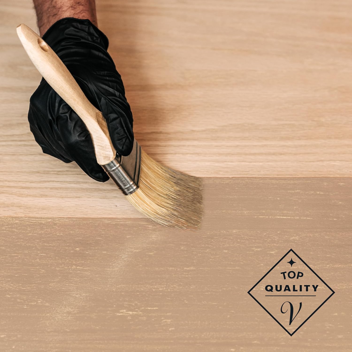 Varathane Premium Fast Dry Weathered Gray Wood Stain | Oil-Based, 1 Coat Color, 1 Hour Dry Time, Interior Wood Stain, Furniture, Cabinets, Doors, Covers Up to 275 Sq Ft, Quart