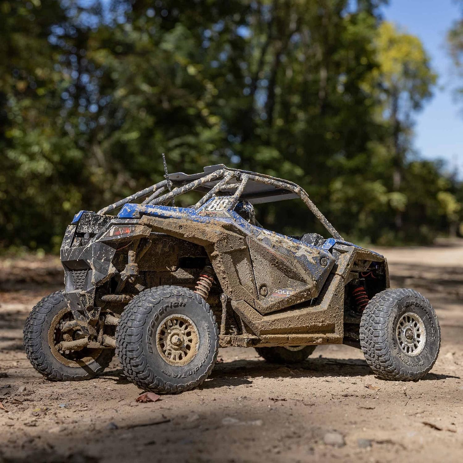 Losi RC Truck 1/10 RZR Rey 4 Wheel Drive Brushless Ready-to-Run Battery and Charger Not Included Polaris LOS03029T1 Trucks Electric RTR Other