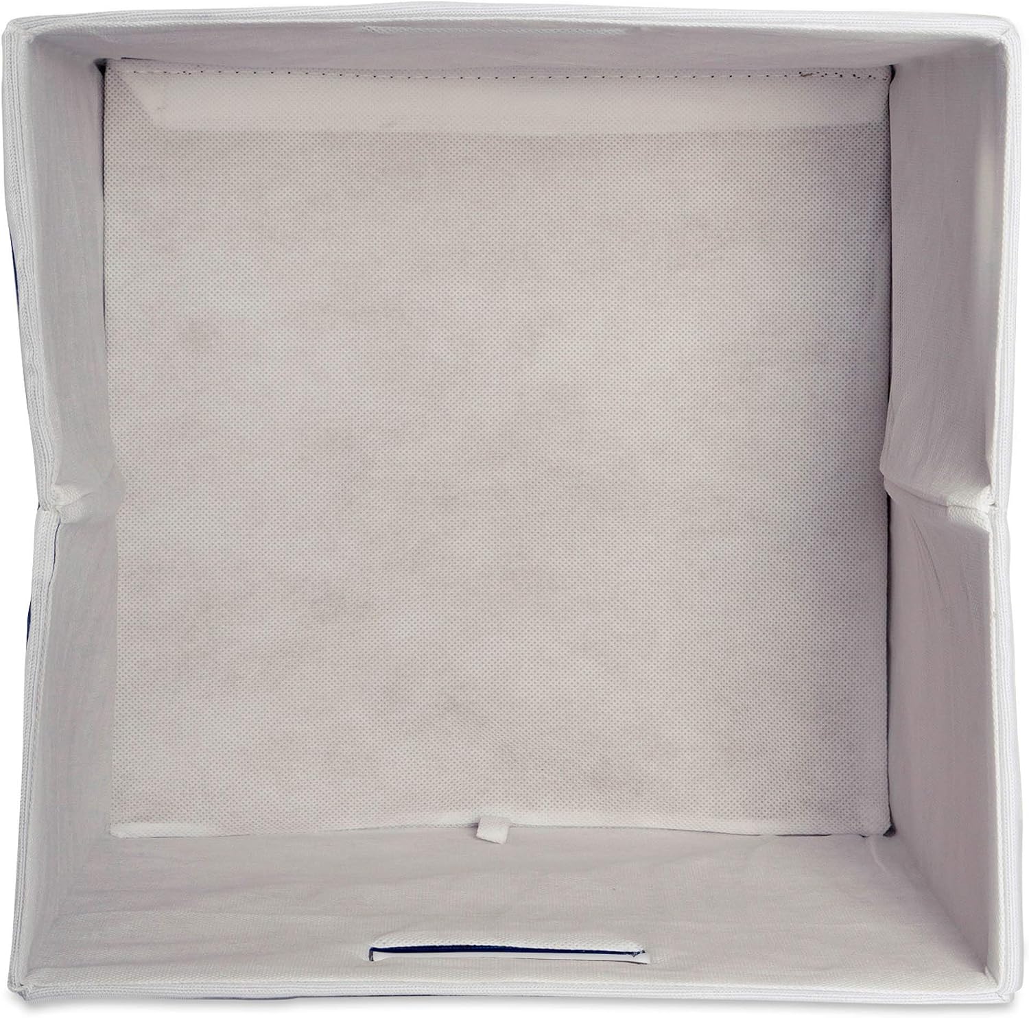DII Polyester Cube Storage Collection Collapsible Hard Sided Bin, 13x13x13, Black