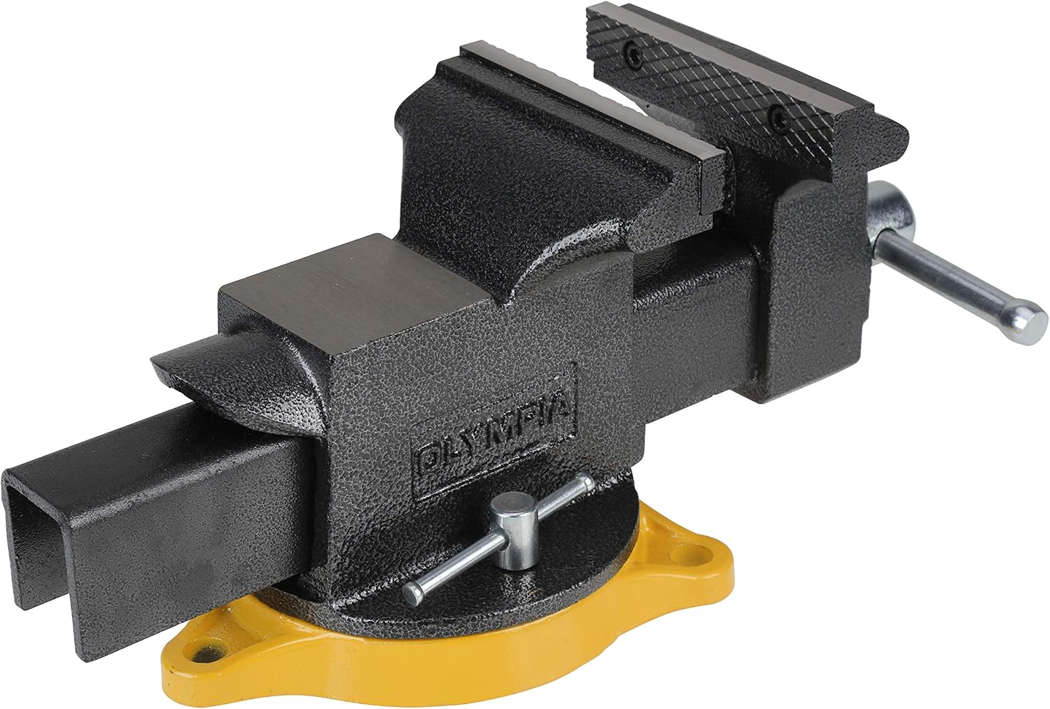 Olympia Tools 38-604 Bench Vise, Workshop Series, 4-Inch, gray