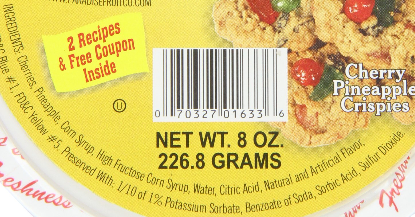 Paradise Mix, Cherry-Pineapple, 8 Ounce (Packaging May Vary)