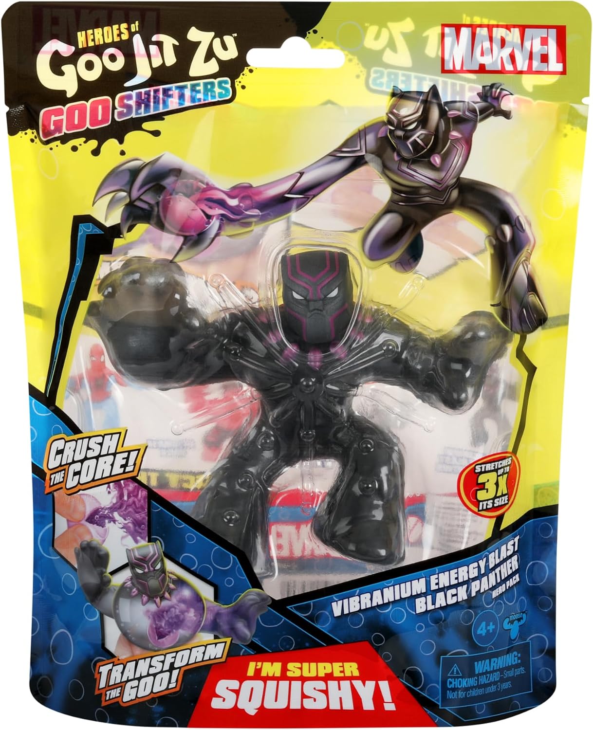 Heroes of Goo Jit Zu Licensed Marvel Hero Pack - Spider-Man, Multicolor (41054)