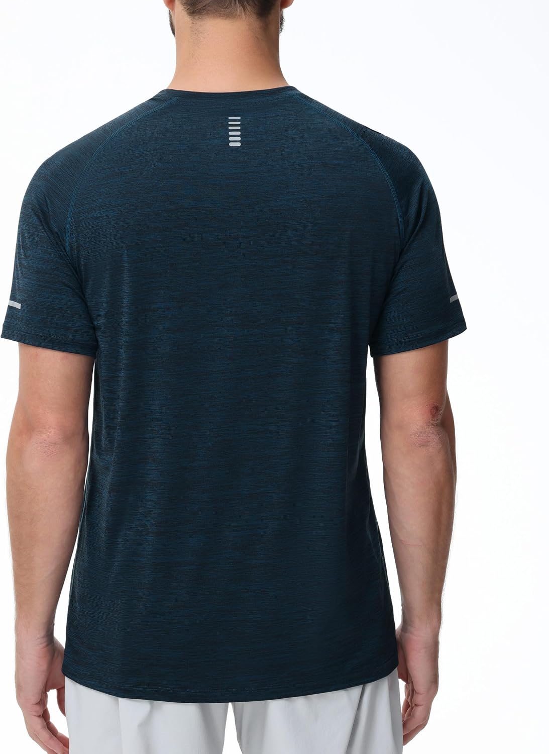 THE GYM PEOPLE Men's Cooling Running Shirts Ice Silk UPF 50+ Workout Tshirt