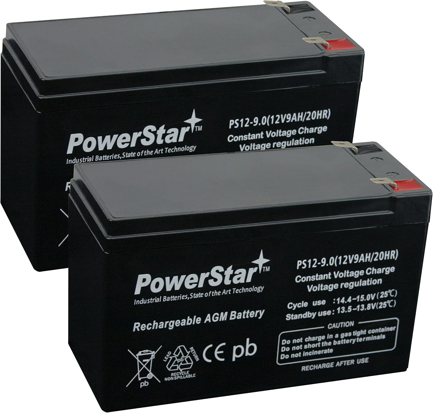9AH HIGH RATE Razor MX400 Dirt Rocket Batteries 2 YEAR WARRANTY by PowerStar®