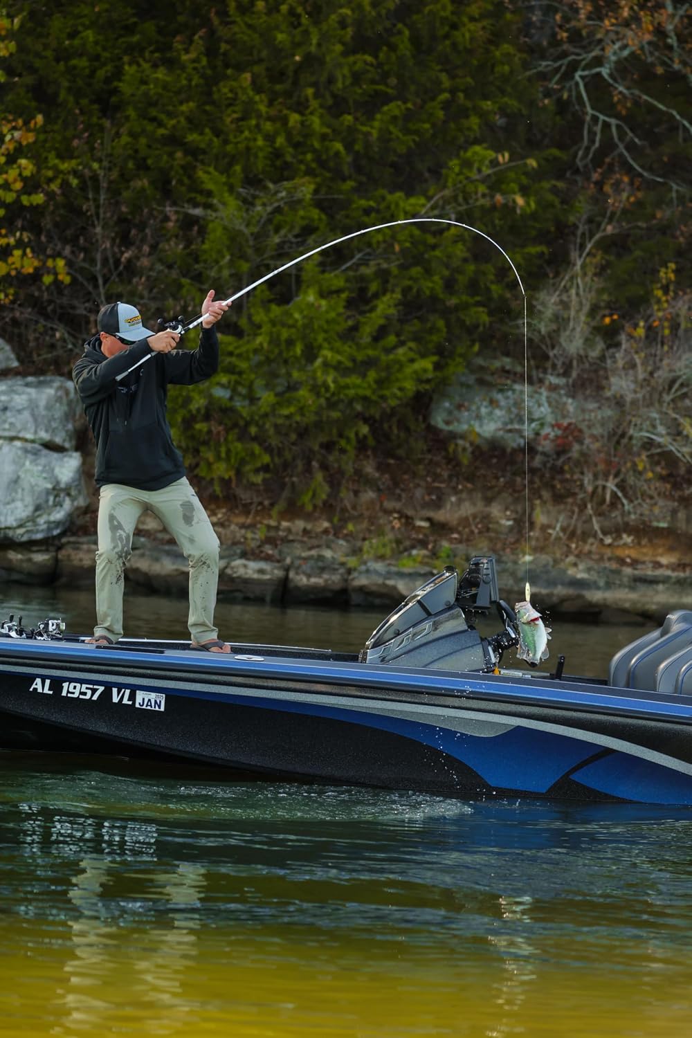 Duckett Fishing Ghost II Spinning & Casting Rods, Lightweight, Durable, and Ultra-Sensitive Performance Fishing Rod