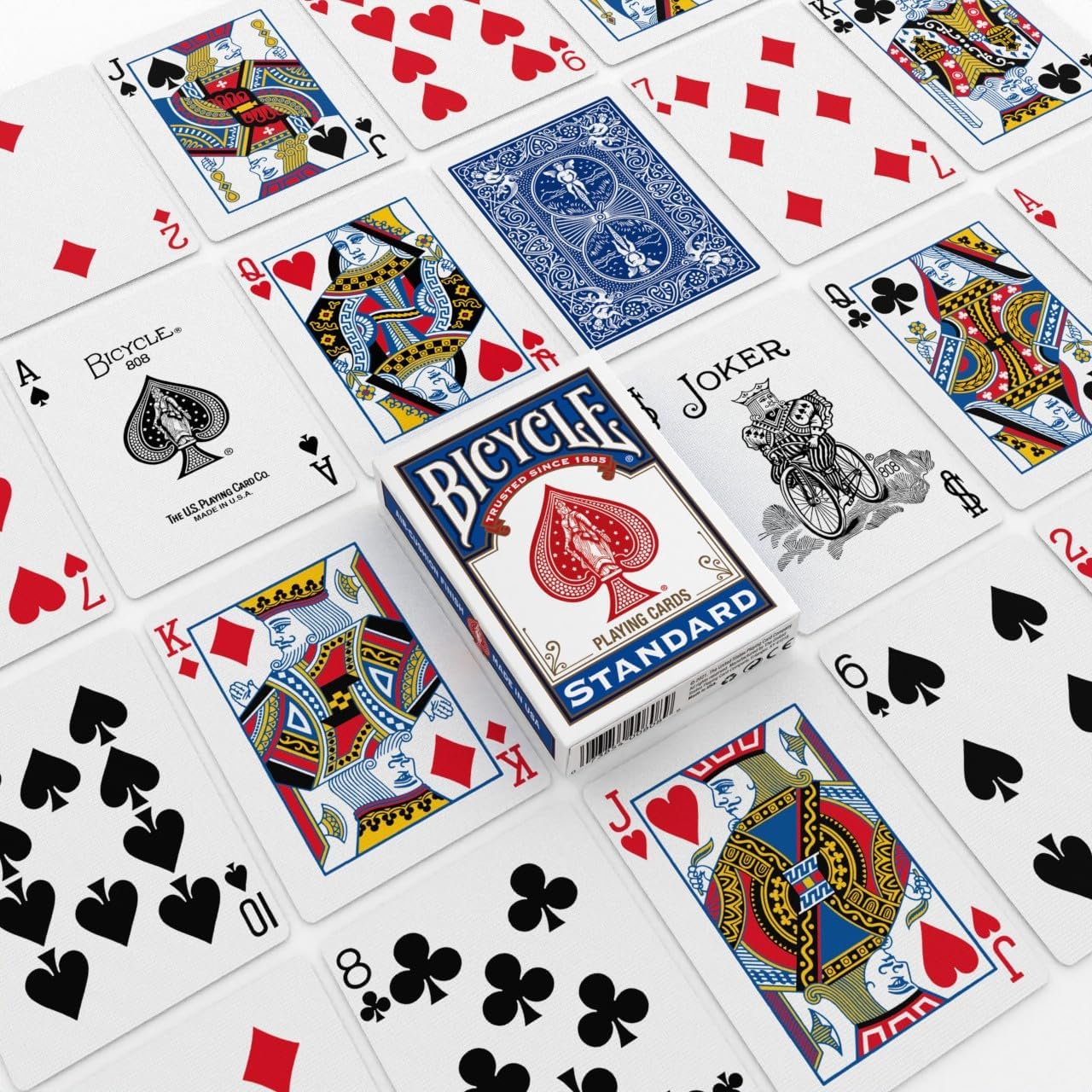 Bicycle Rider Back Playing Cards 12 Pack Poker Size Standard Index