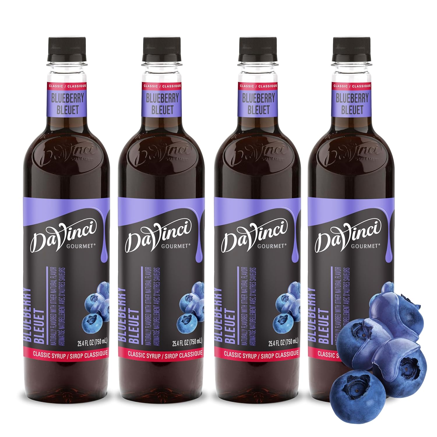 DaVinci Gourmet Classic Strawberry Syrup, 25.4 Fluid Ounces, Kosher, 1 Count