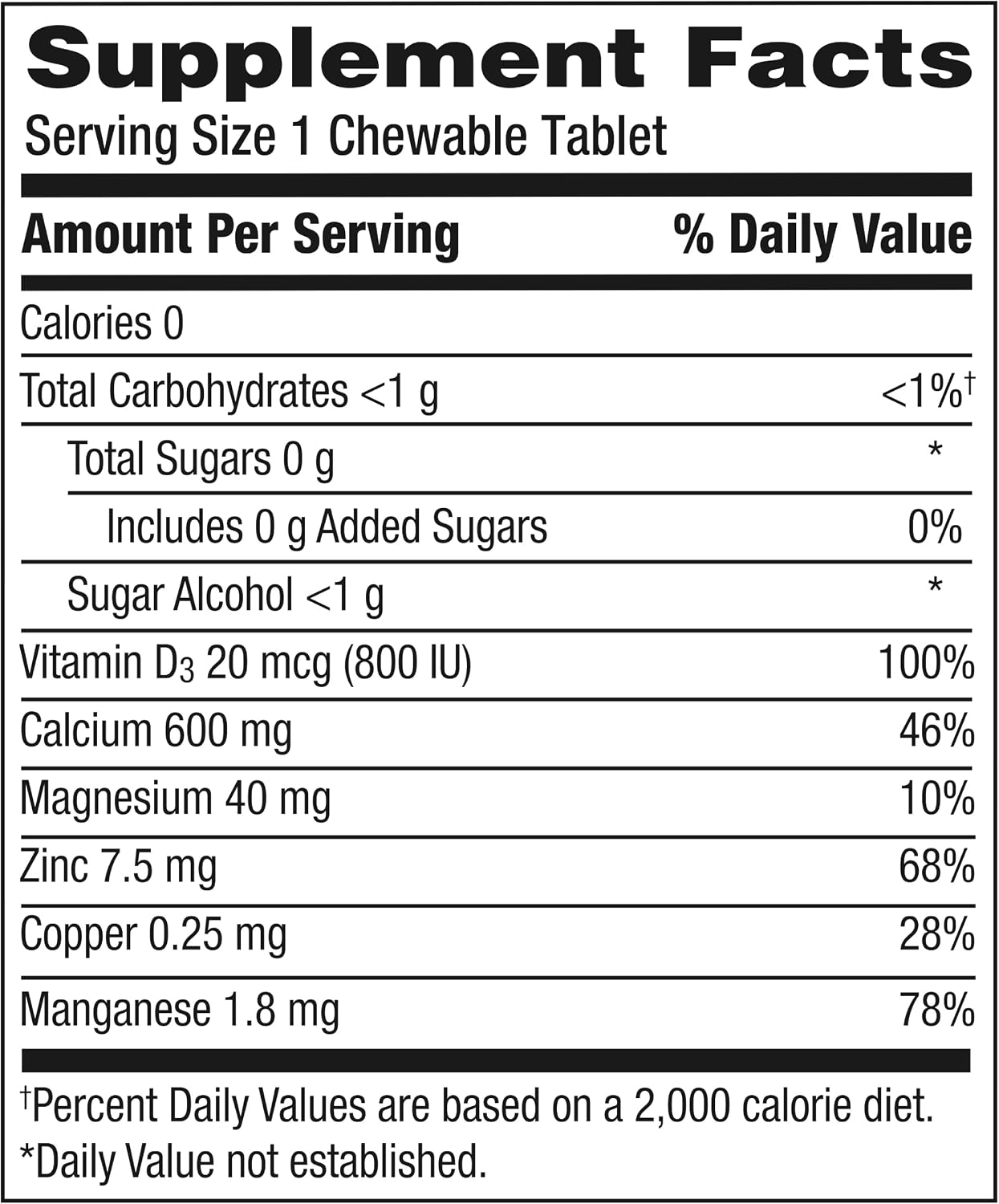 Caltrate Chewables 600 Plus D3 Vitamin D and Calcium Supplement, 155 count | Sugar Free, Highest Level of Vitamin D3, Maximizes Calcium Absorption to Support Strong Bones and Daily Function