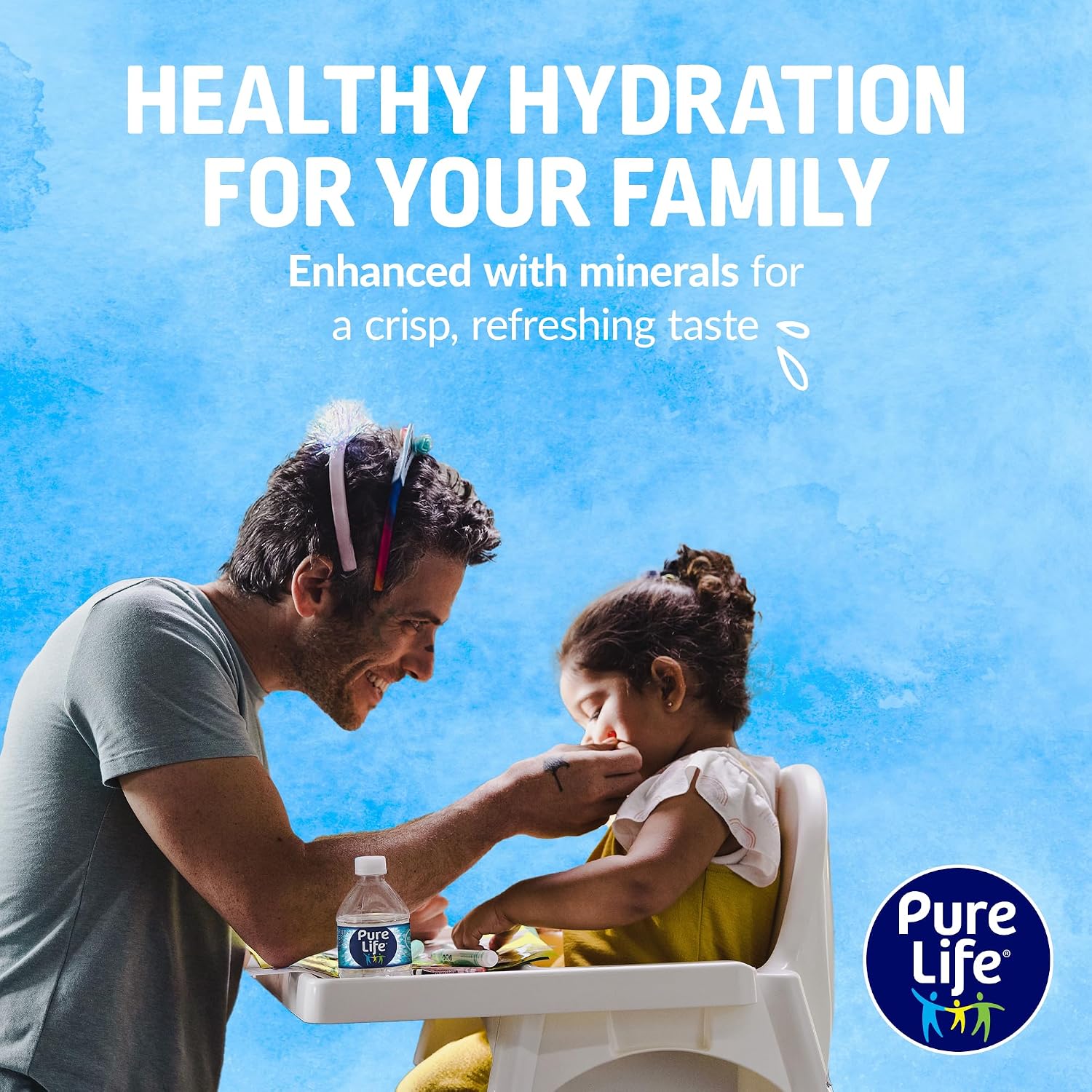 Pure Life Purified Bottled Water, 15 Pack - Still Drinking Water Enhanced with Minerals for a Crisp Taste - 16.9 Fl Oz - Toy Story 5 Packaging Graphics