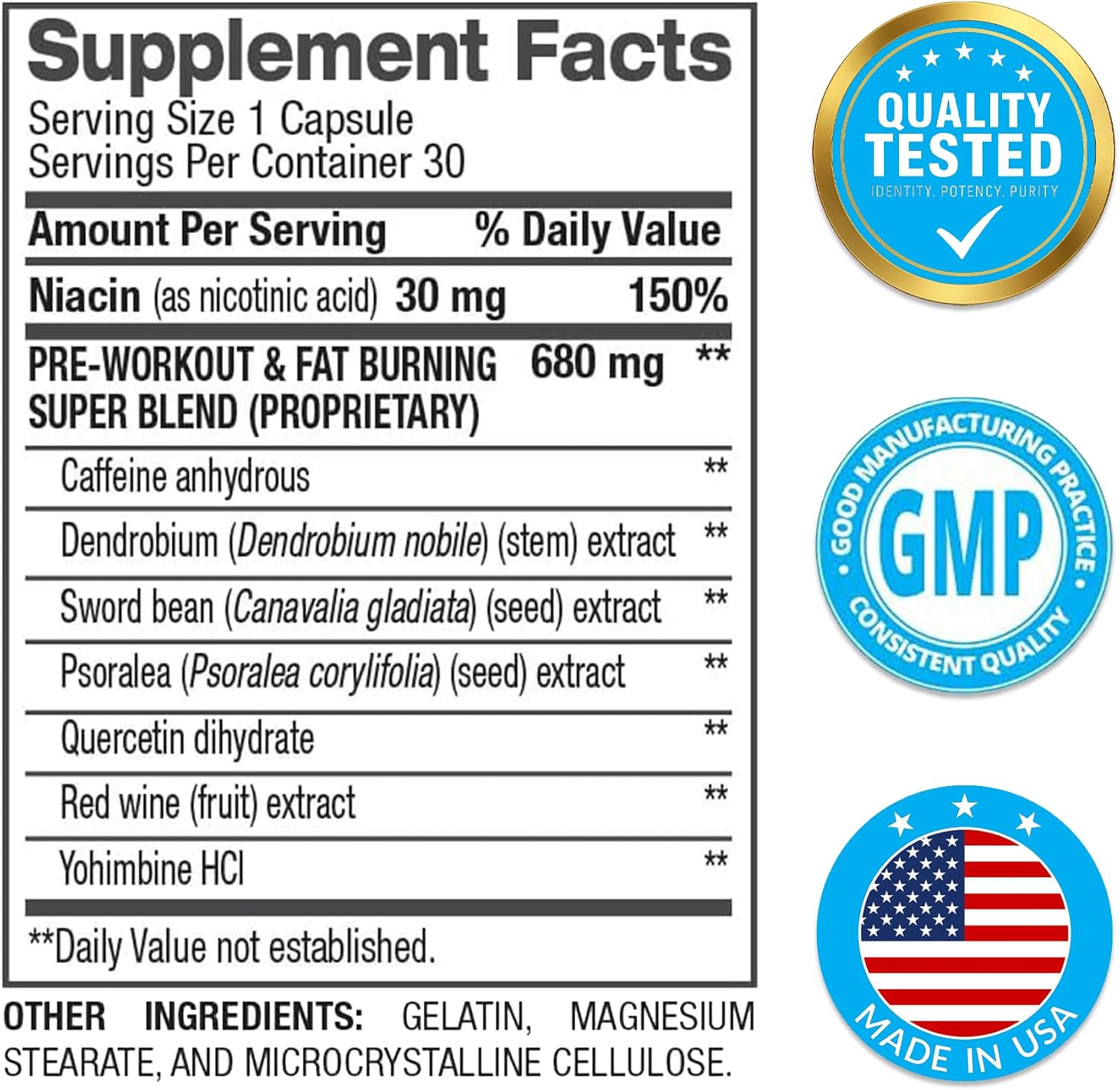 BPI Sports B4 – Extra Strength Natural Fat Burner for Women & Men – Keto-Friendly Fat Burner Capsules, Weight Loss & Appetite Control -Caffeine