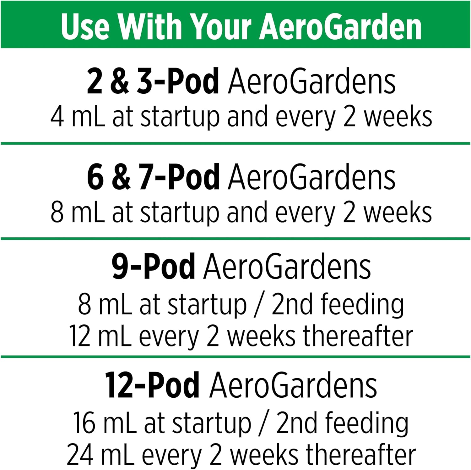 Miracle-Gro AeroGarden Liquid Plant Food 4-3-6, 3 fl. oz. | For Use in AeroGarden Indoor Hydroponic Gardens, Feeds All Types of Plants