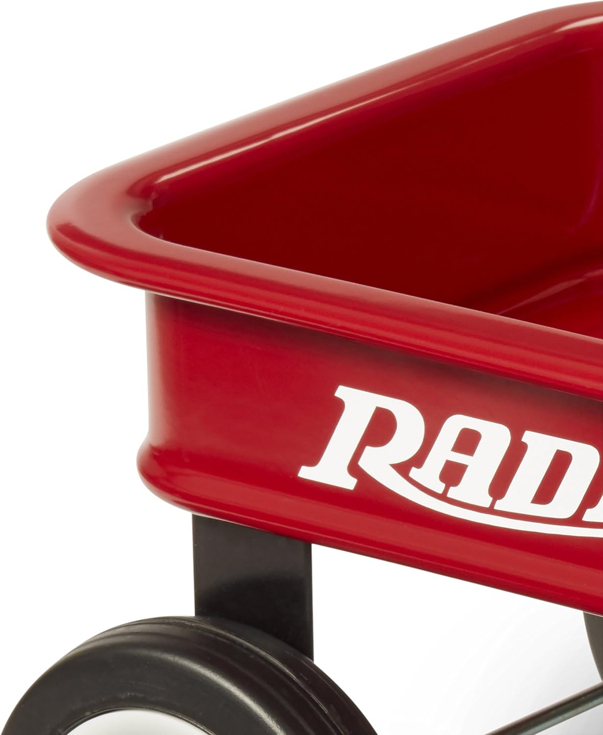 Radio Flyer Mini Classic Red Wagon for Kids, 12.5" Toy Wagon Ages Aged 1.5+ | Play-Size Version of the Classic, Durable Rolling Wheels & Steel Body, Working Handle, Toys, Crafts & Gift Displays