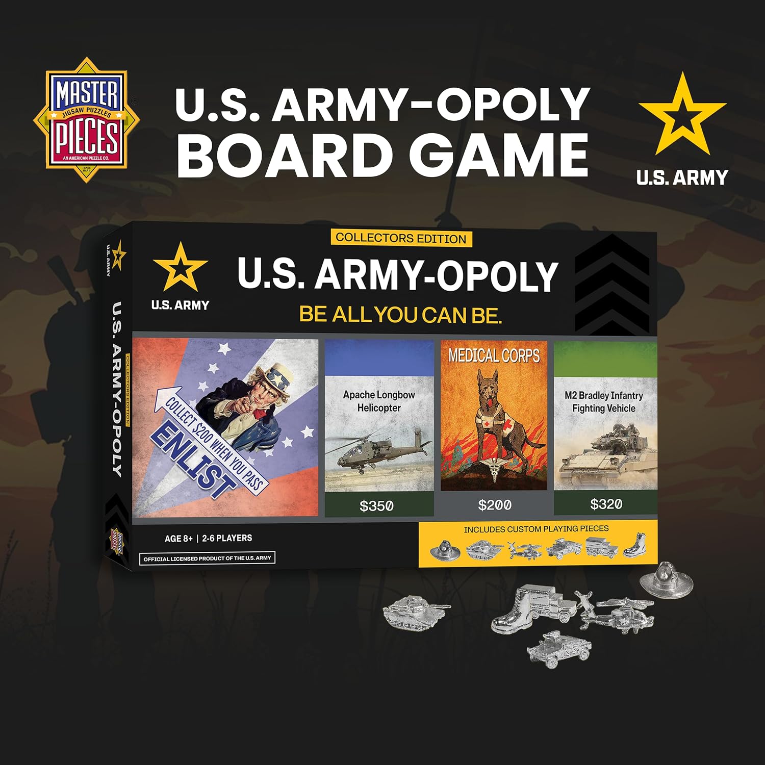 MasterPieces Opoly Board Games - Coca-Cola Opoly - Officially Licensed Board Games for Adults & Families