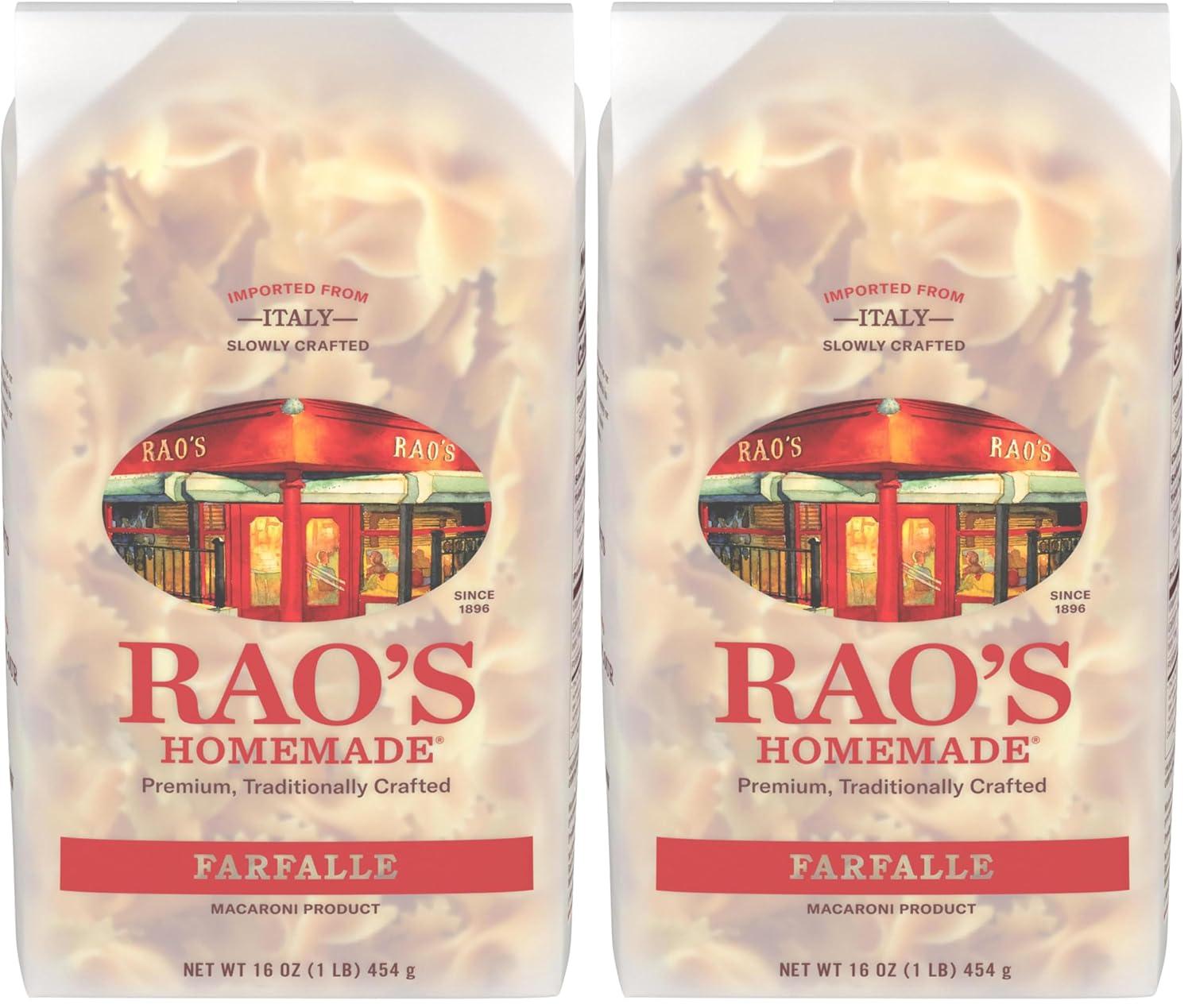 Rao's Homemade Farfalle Pasta, 16 Oz Bag