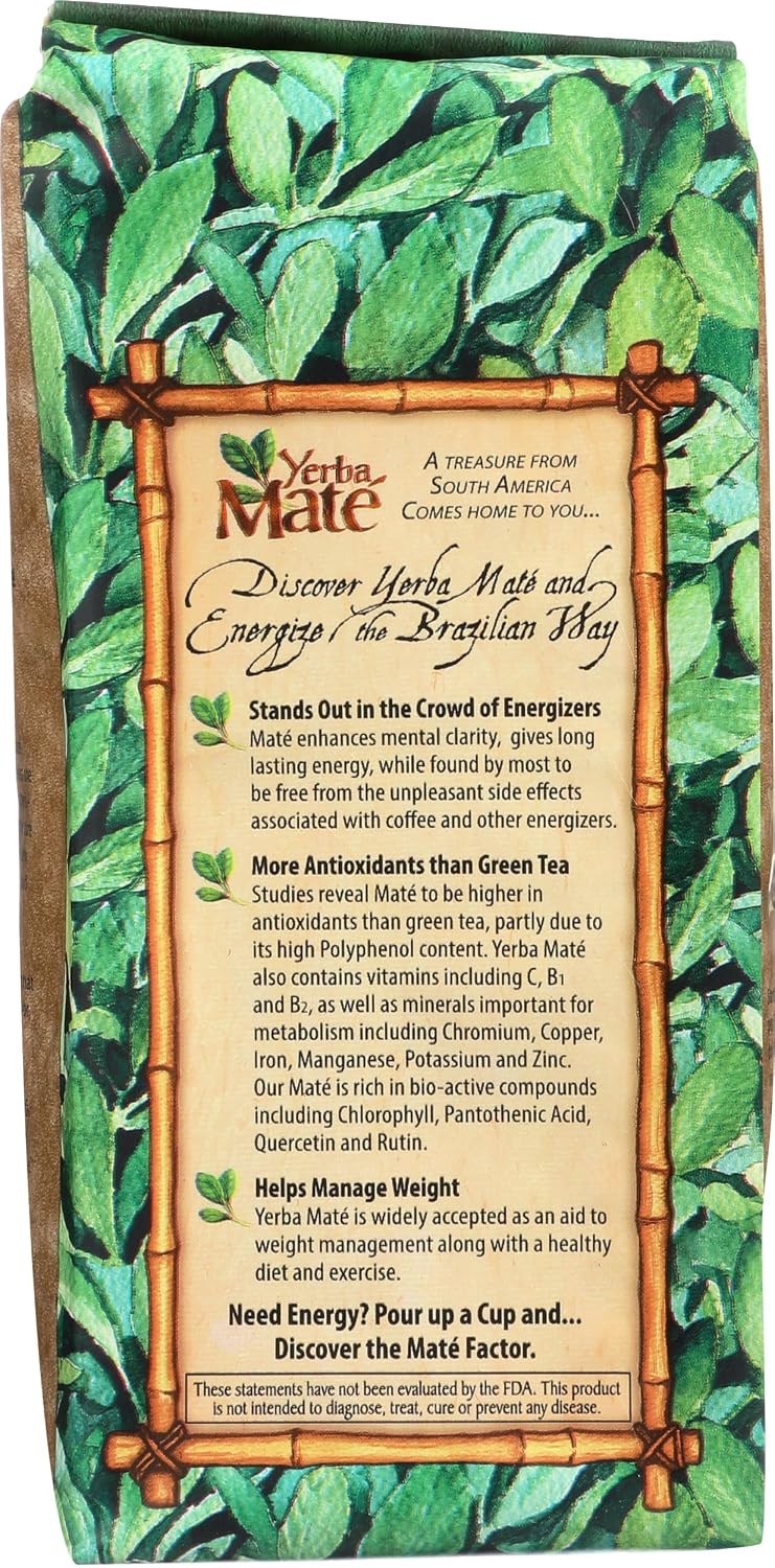 The Mate Factor, Tea Mate Green Tea Organic Loose, 12 Ounce