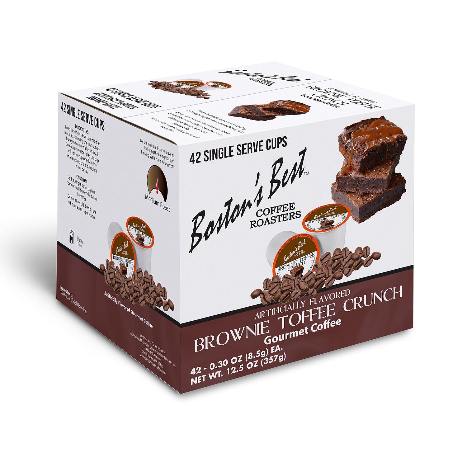 Boston’s Best - Aloha Coconut Flavored Delicious Gourmet Coffee Compatible with Keurig Coffee Maker, 1 Count (42 Single Serve Cups)